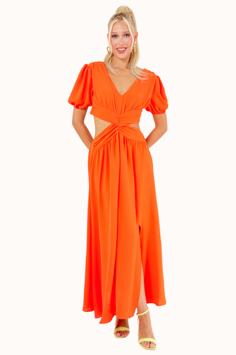 Olly Dress - Orange