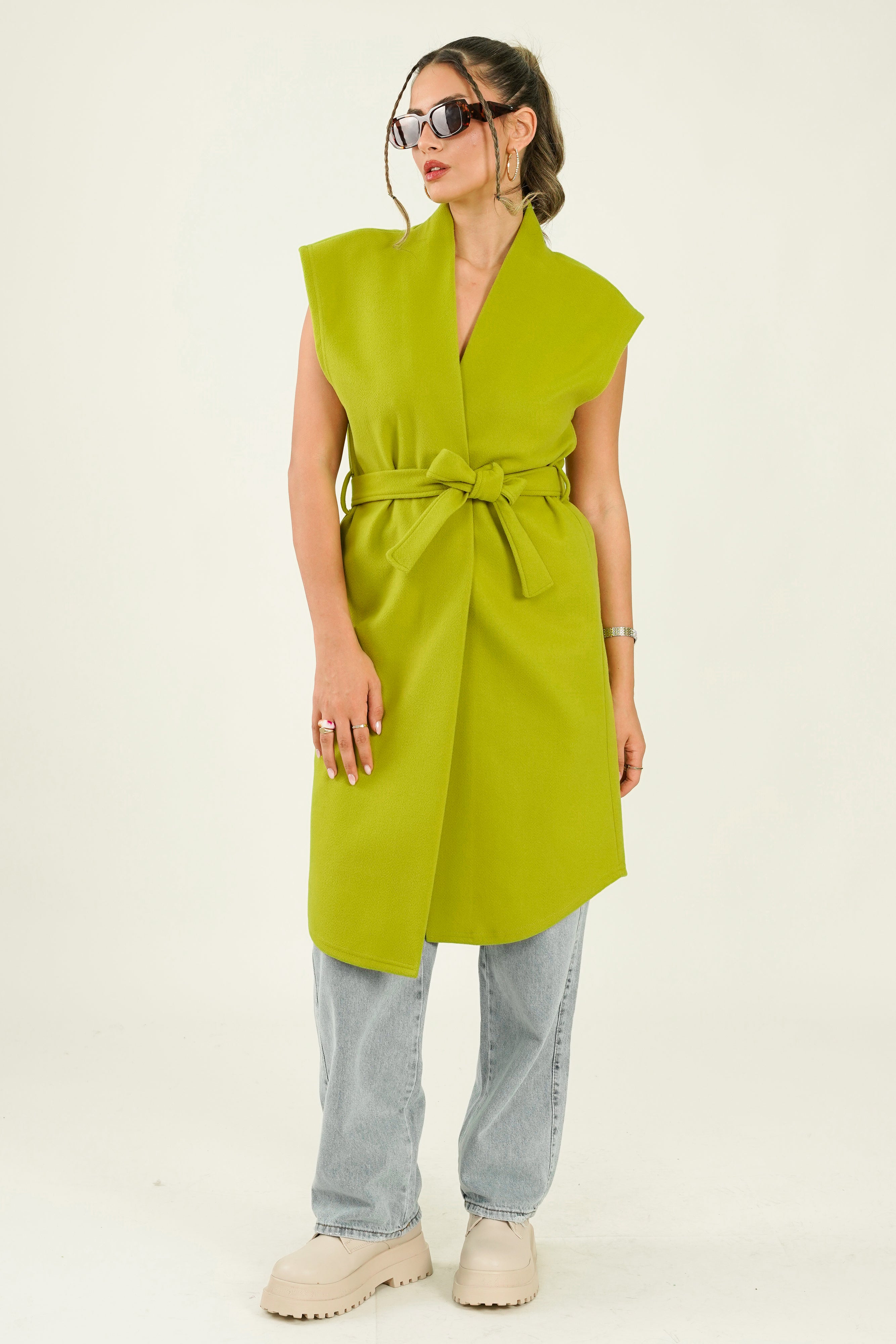 Mona Gilet - Lime