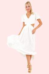 Olly Dress - White