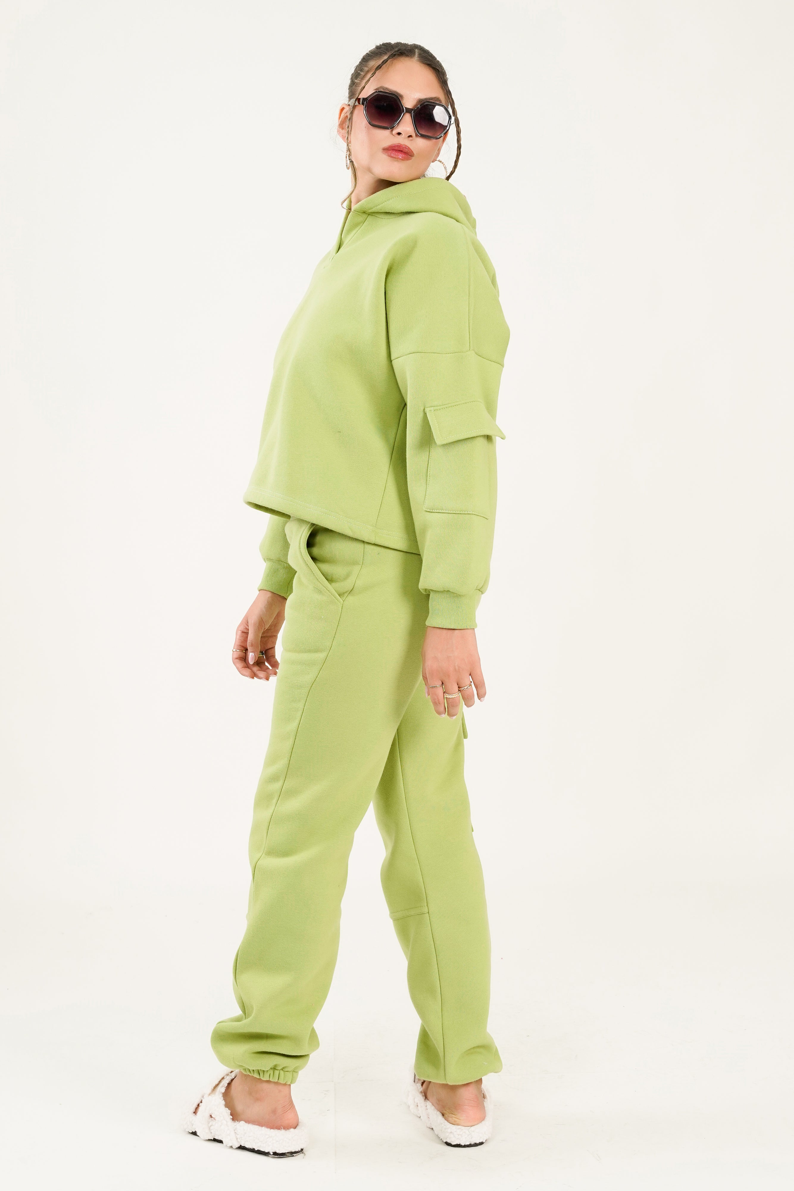 Gracia Hoodie - Lime