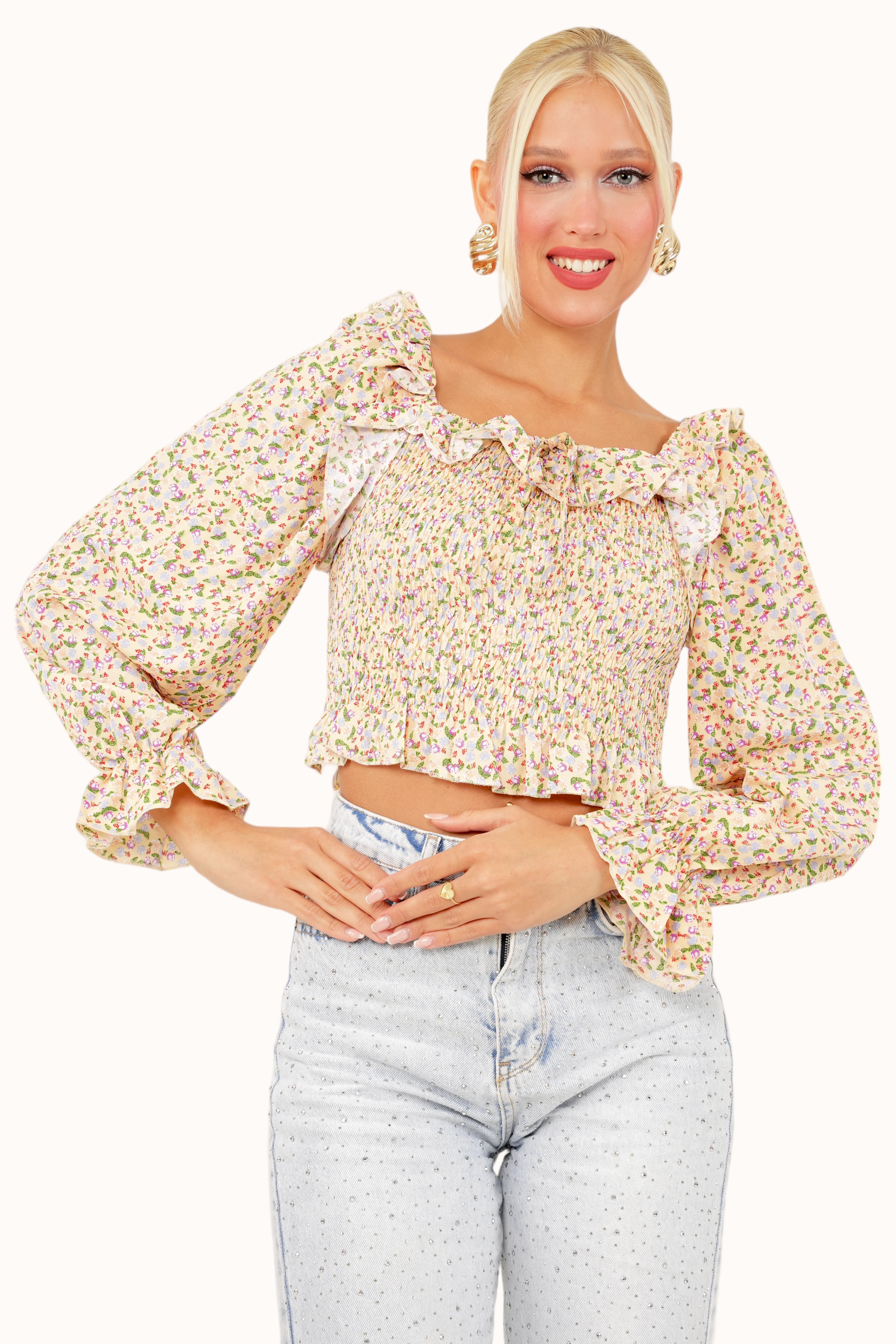 Flower cutie Top