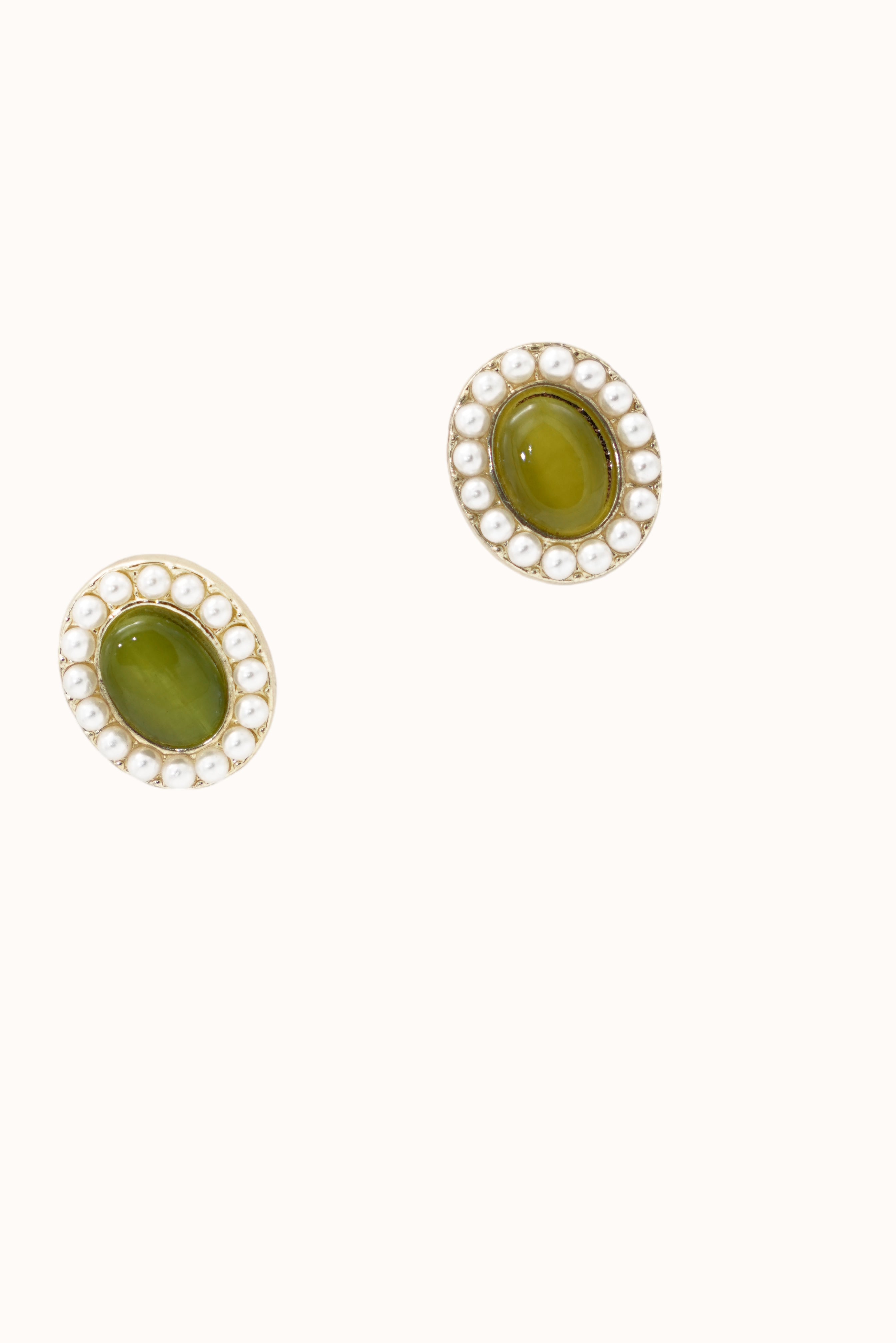 Minnie Earrings - Green