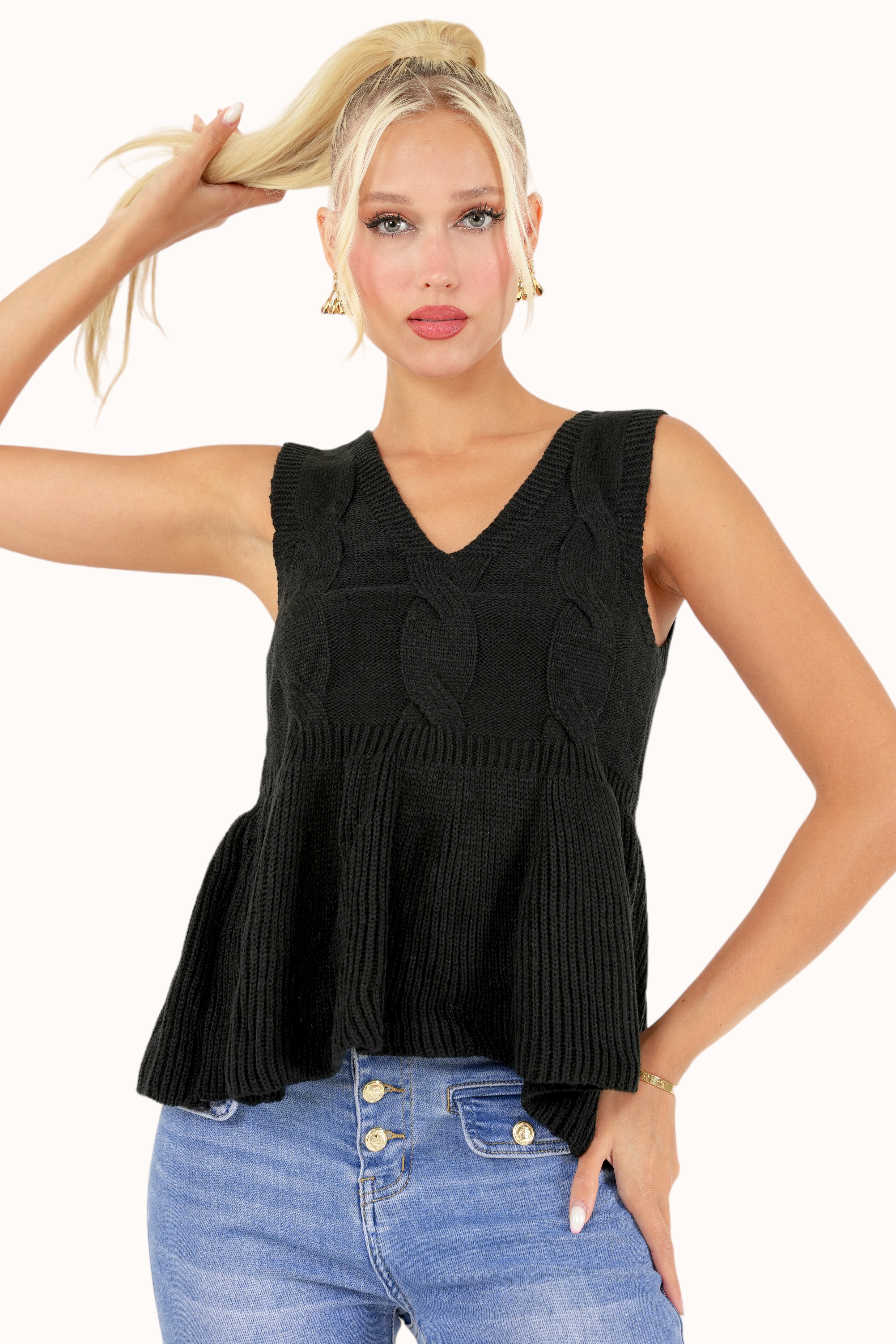 Nancy Top - Black