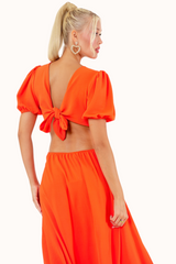 Olly Dress - Orange