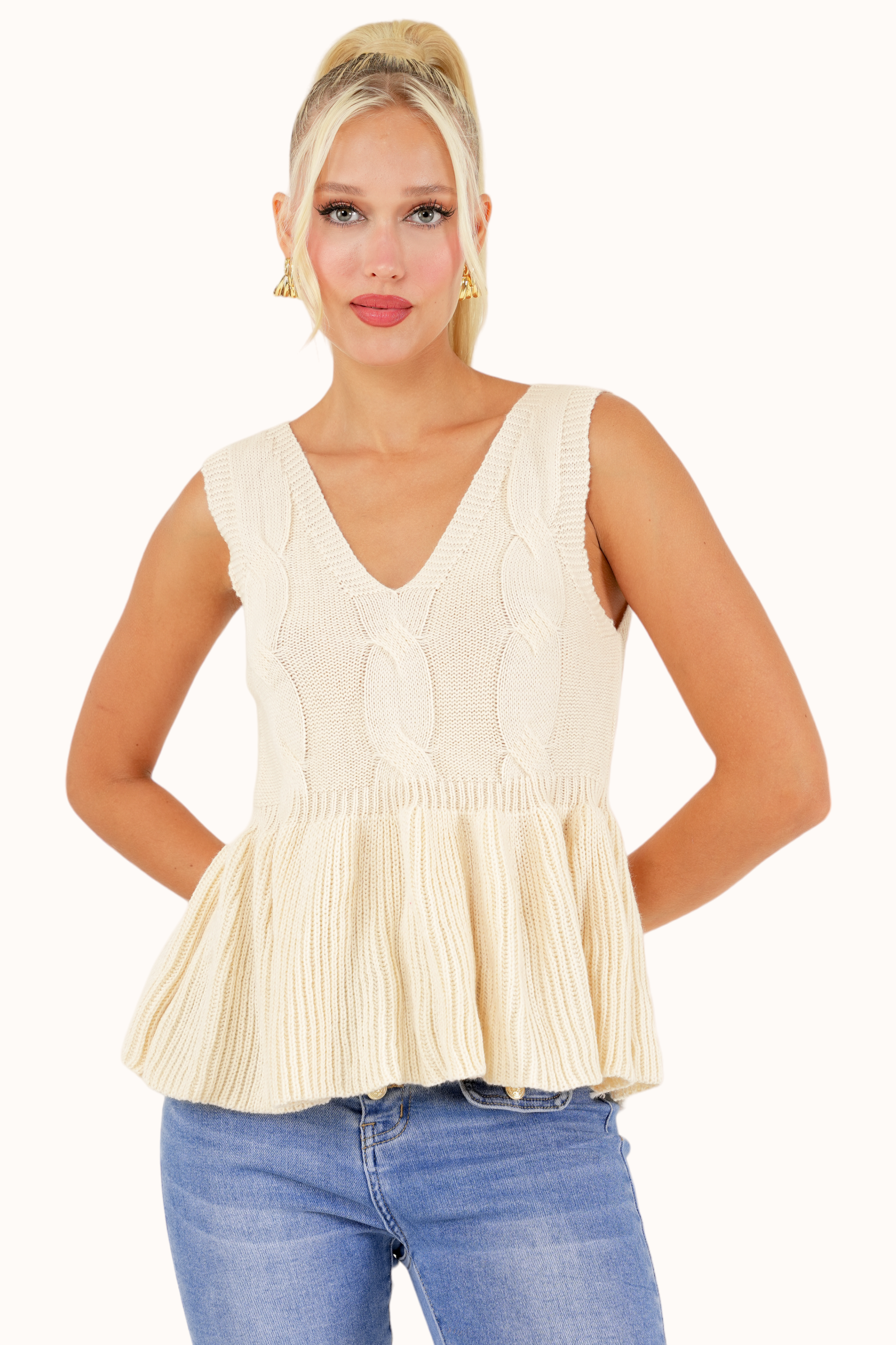 Nancy Top - Off White