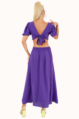 Olly Dress - Purple