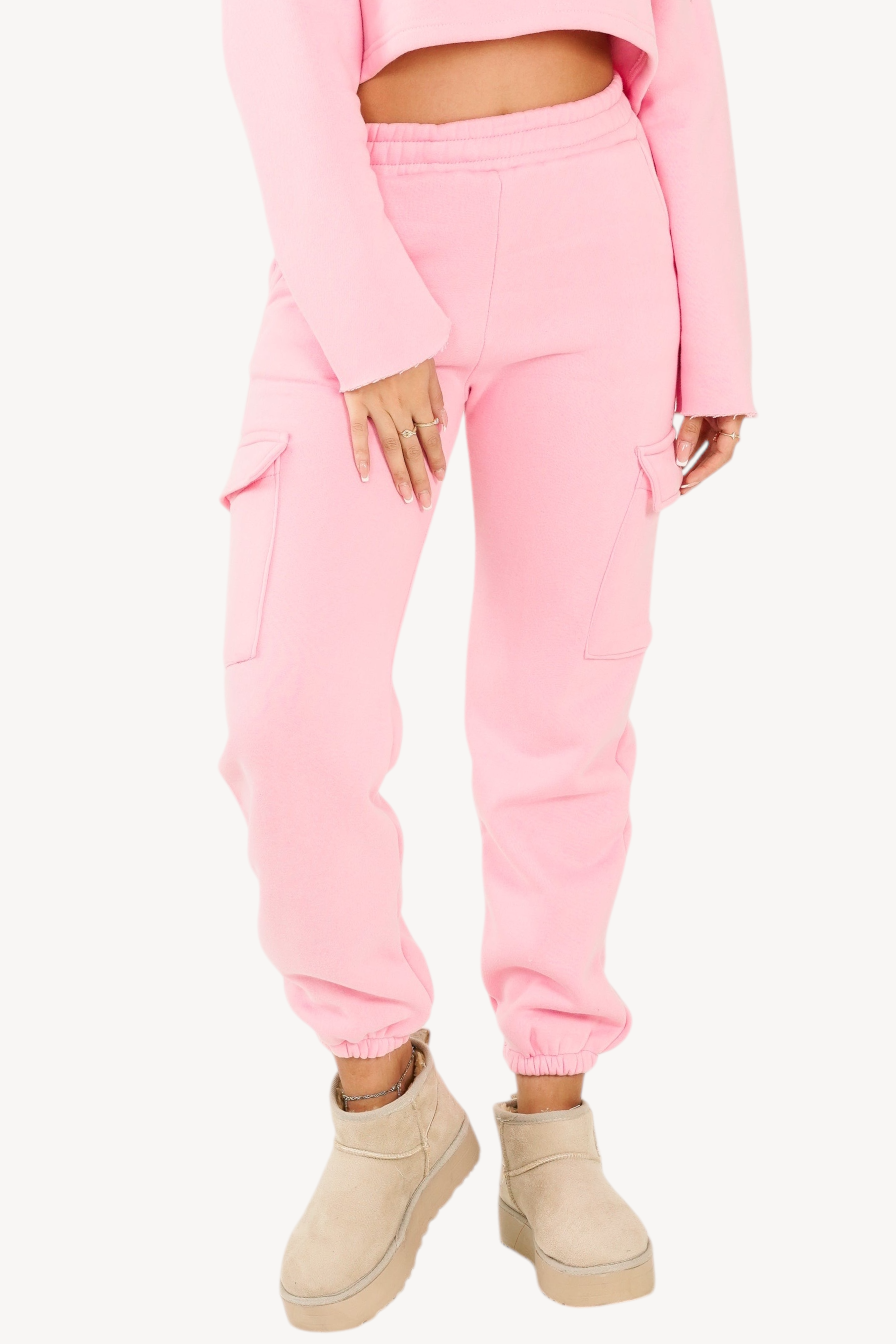 Gracia Trouser - Baby Pink