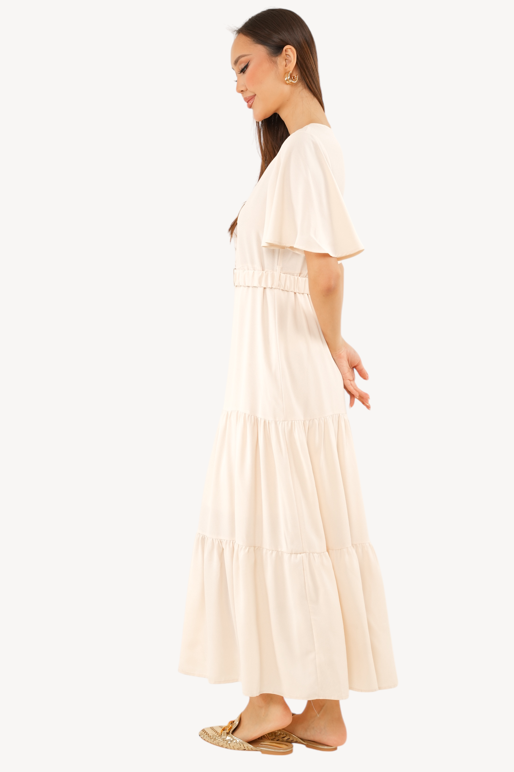 Eugenie Dress - Creme