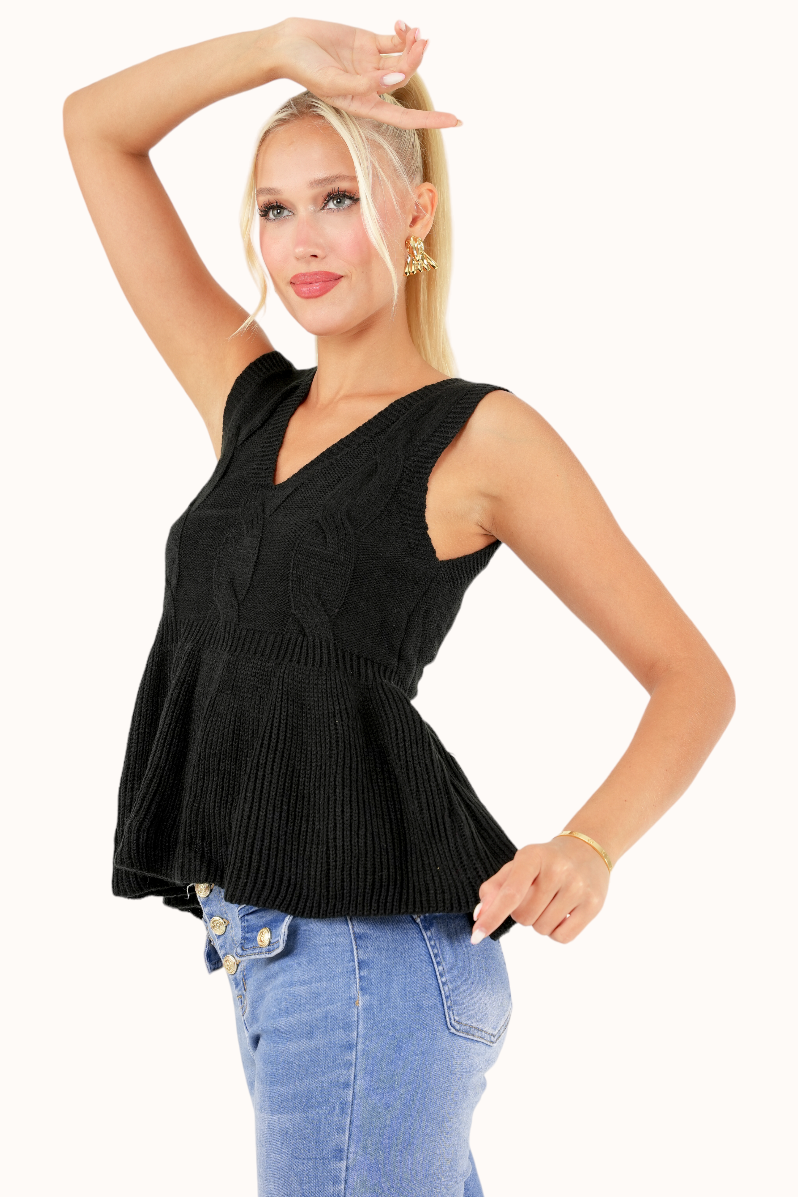 Nancy Top - Black