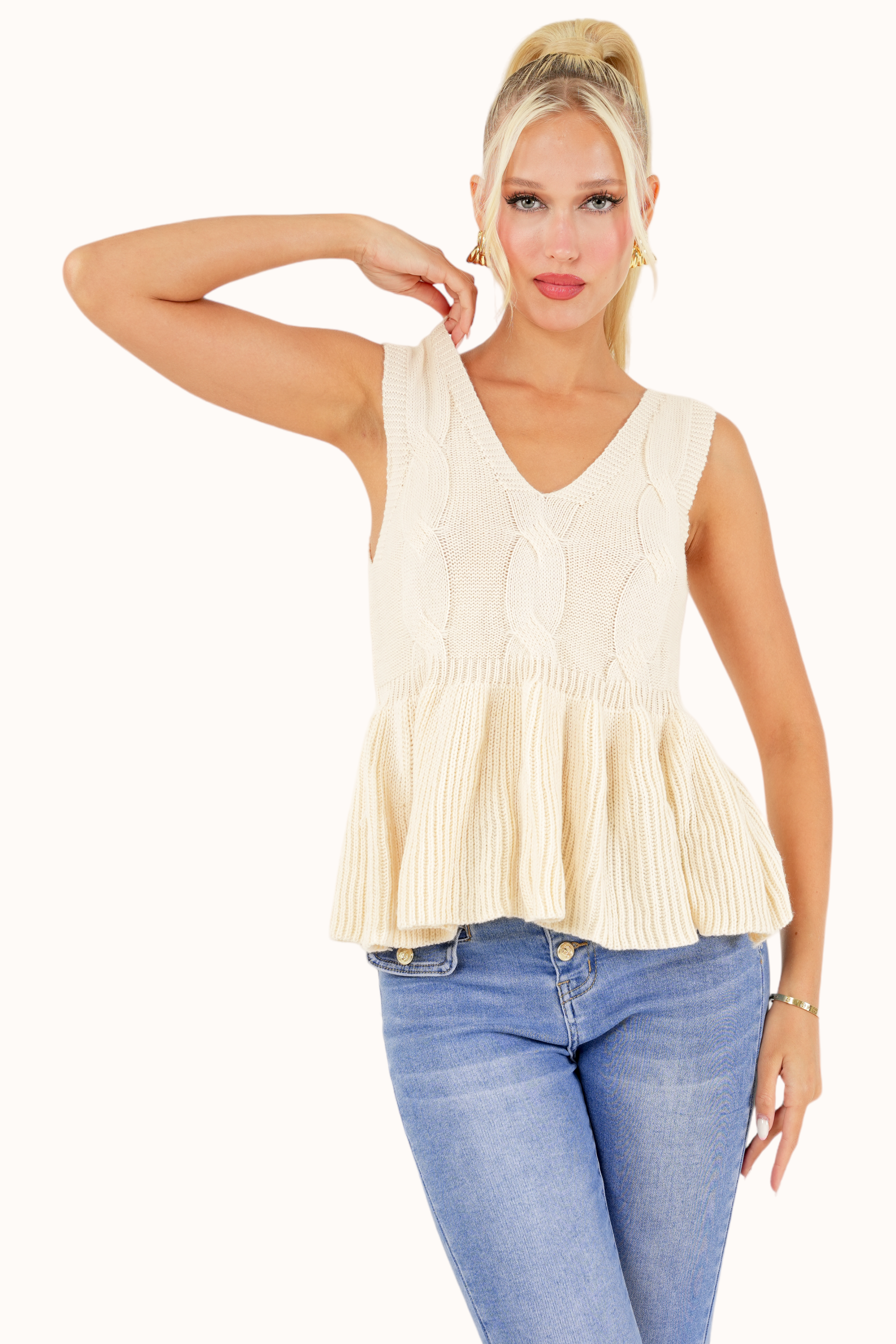 Nancy Top - Off White