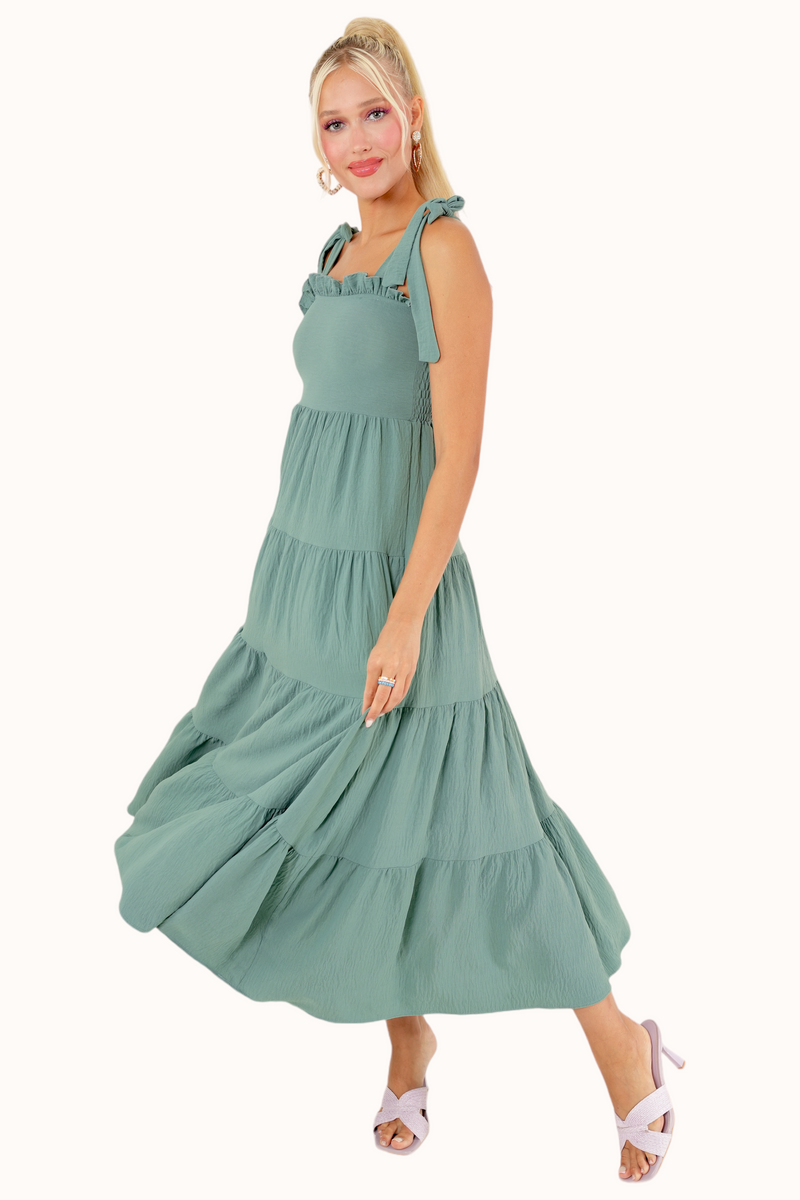 Lora Dress - Green