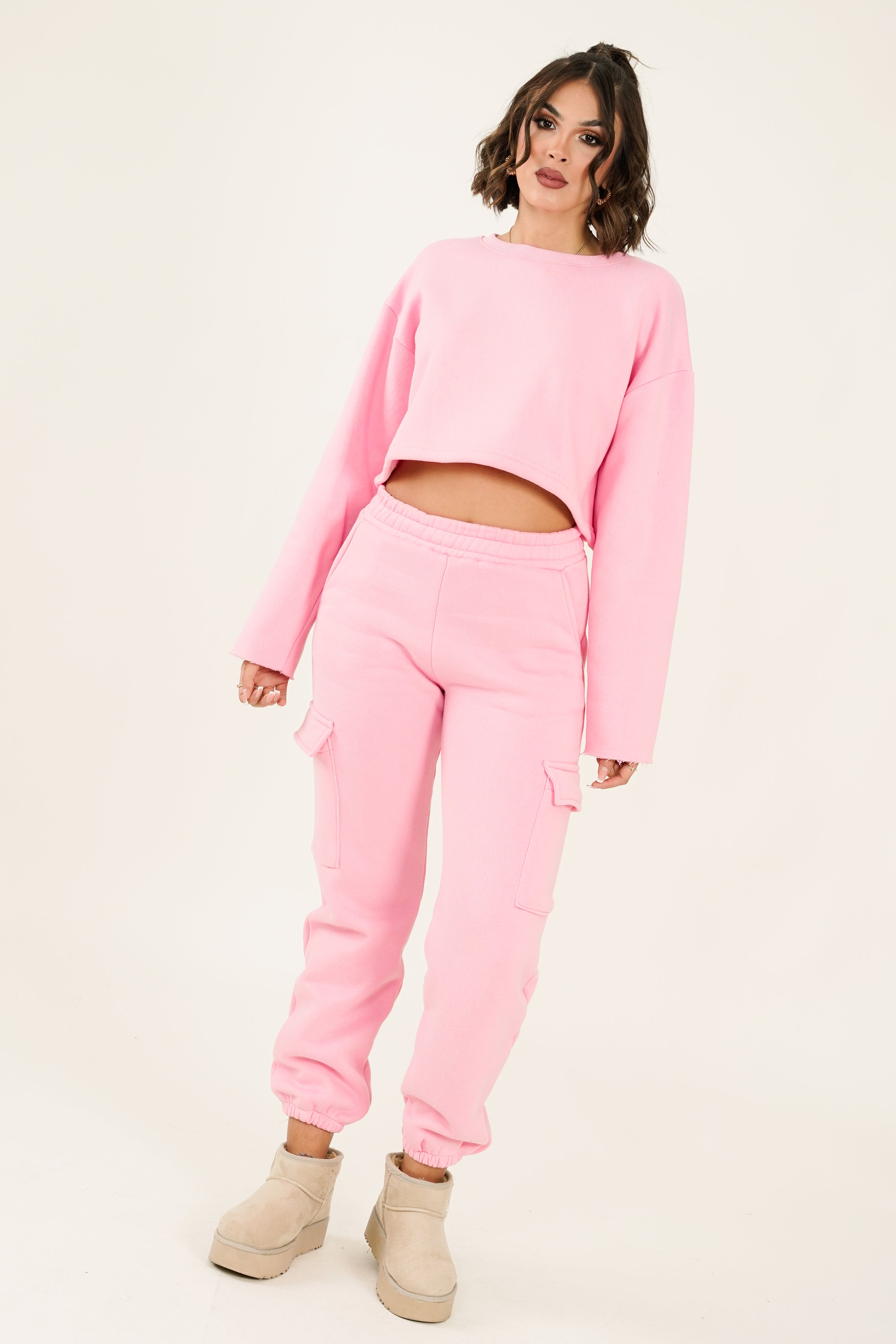 Gracia Trouser - Baby Pink