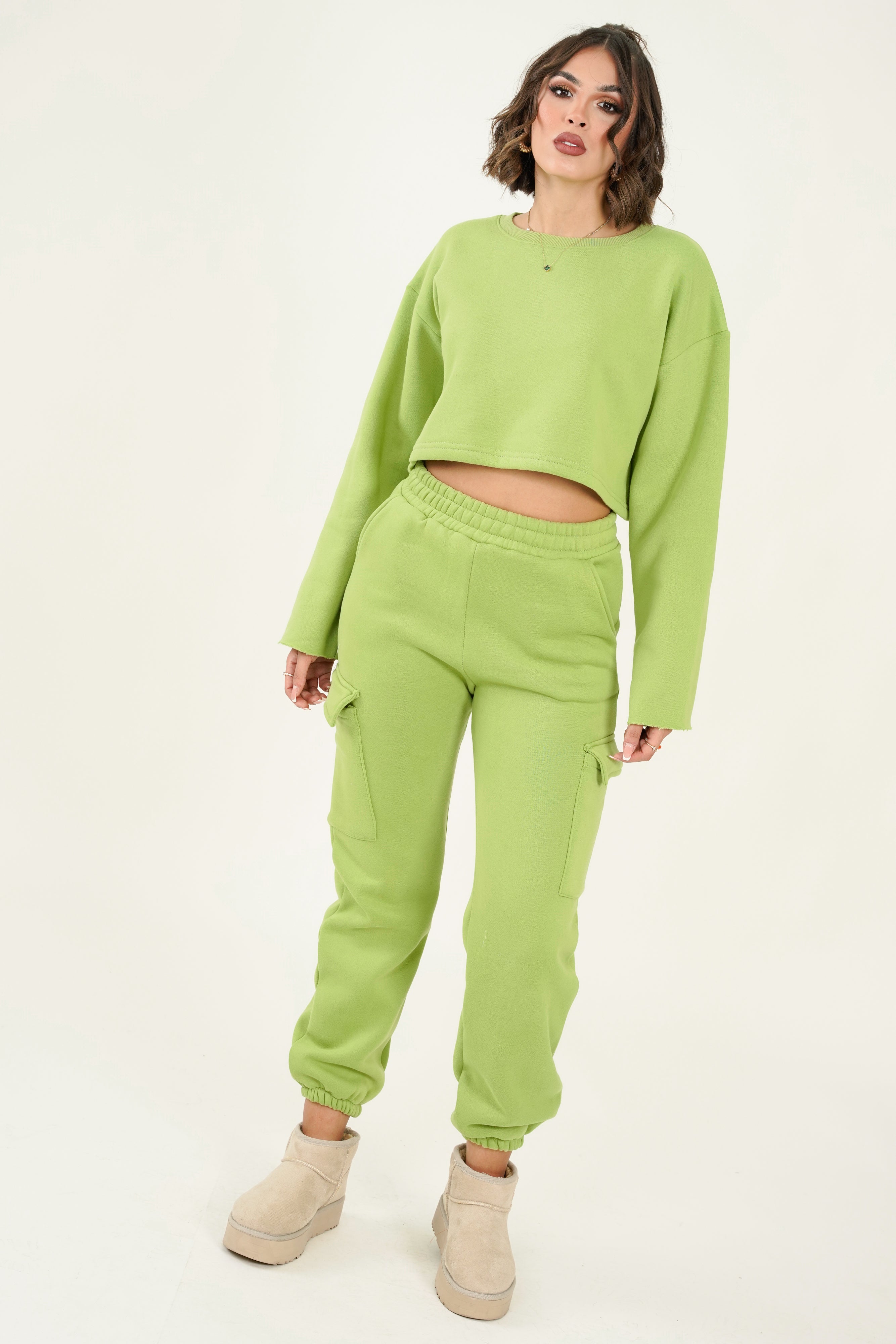 Gracia Trouser - Lime