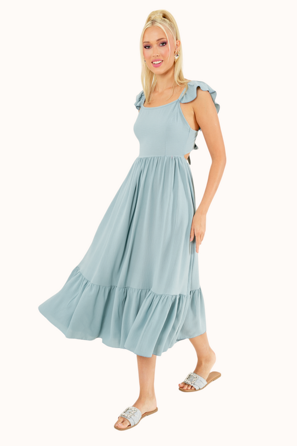 Berta Dress - Light Blue