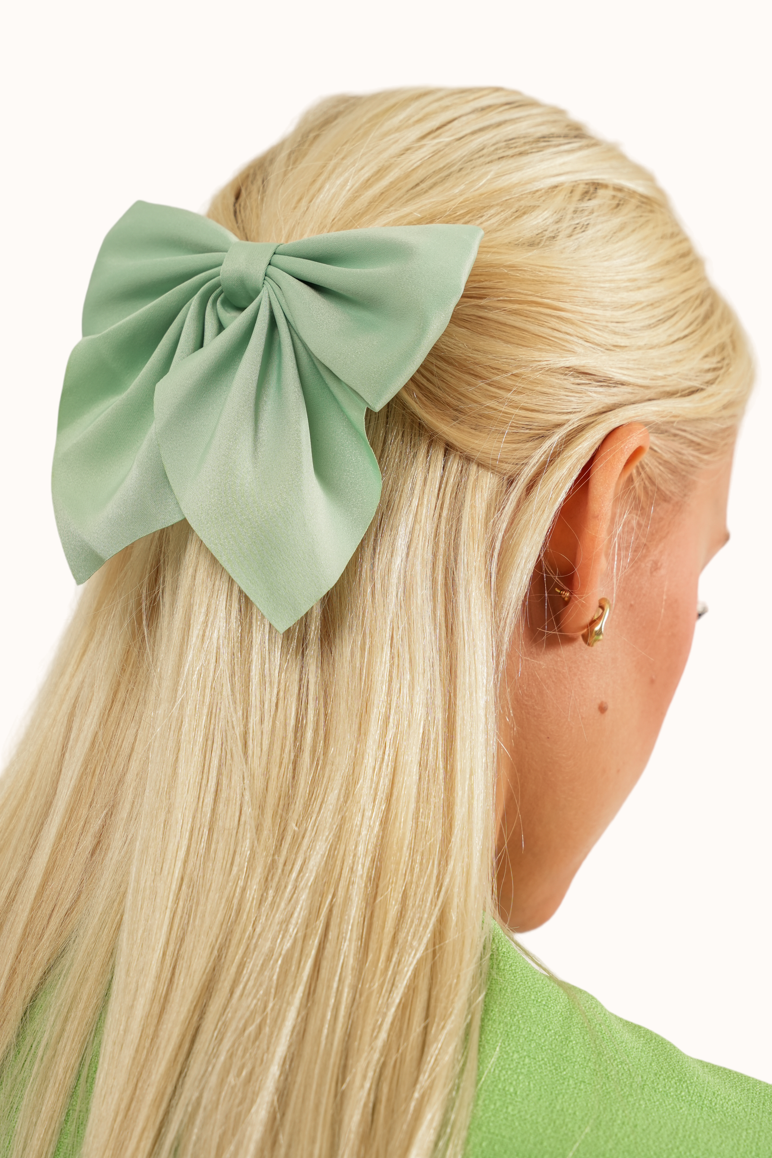 Emily Hair Clip - Green