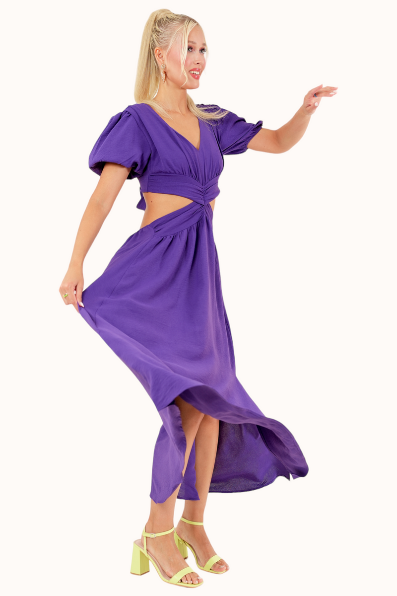 Olly Dress - Purple