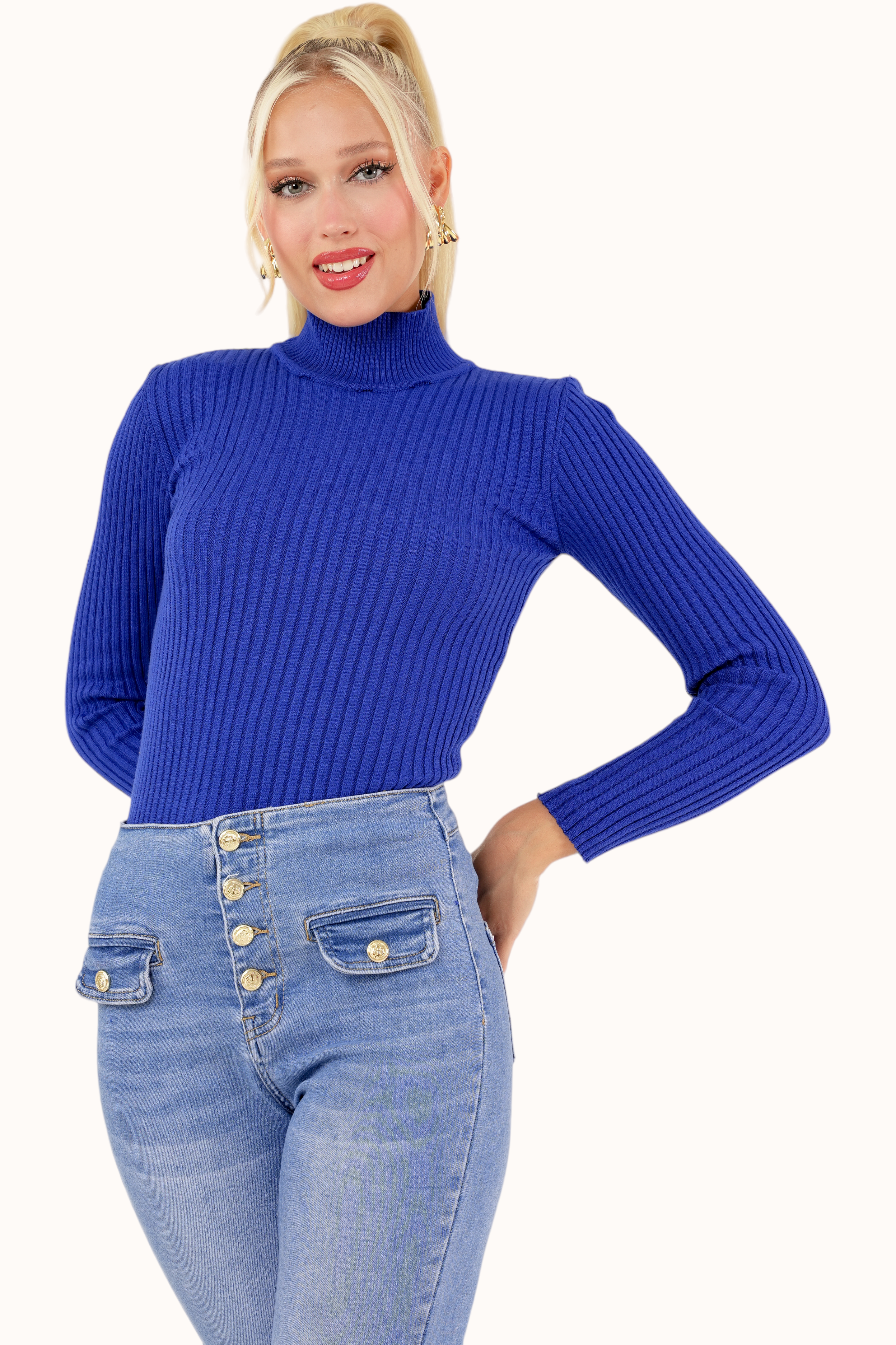 Tali Sweater - Dark Blue