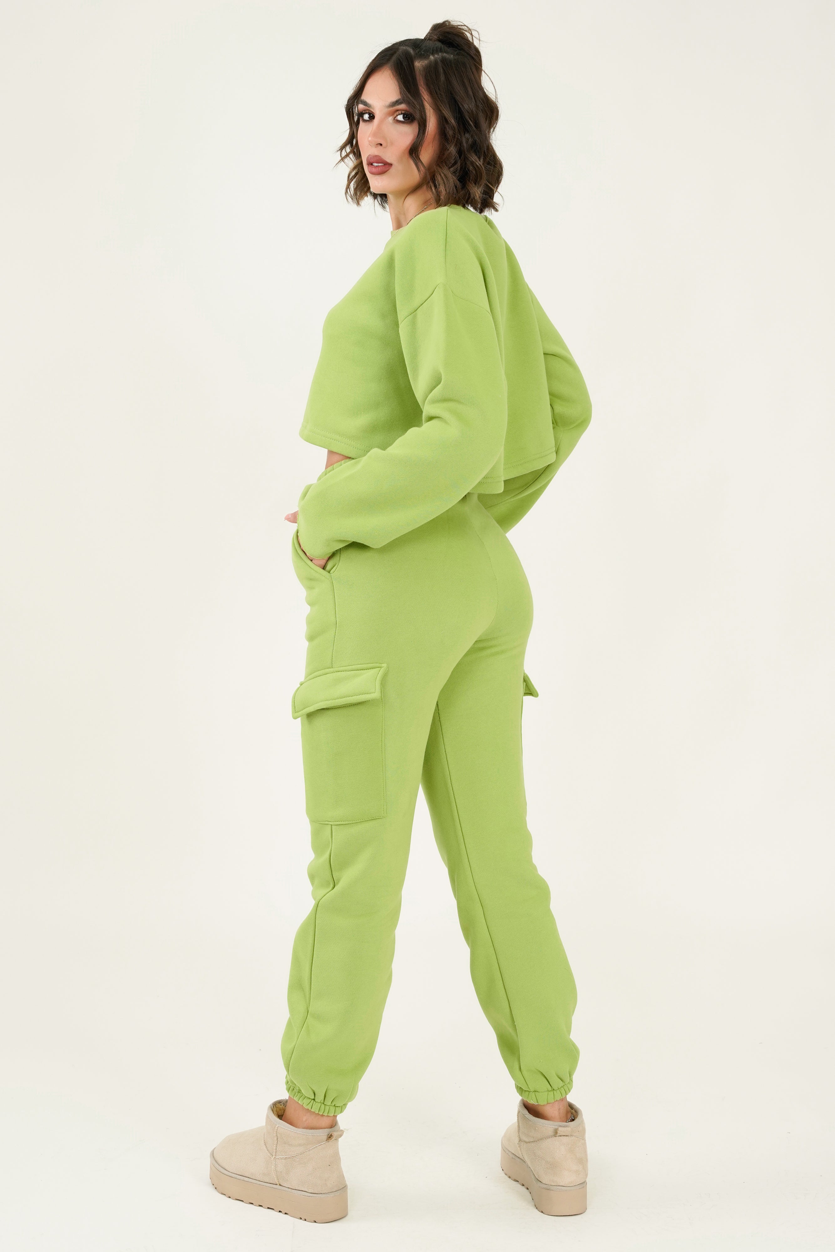 Gracia Trouser - Lime