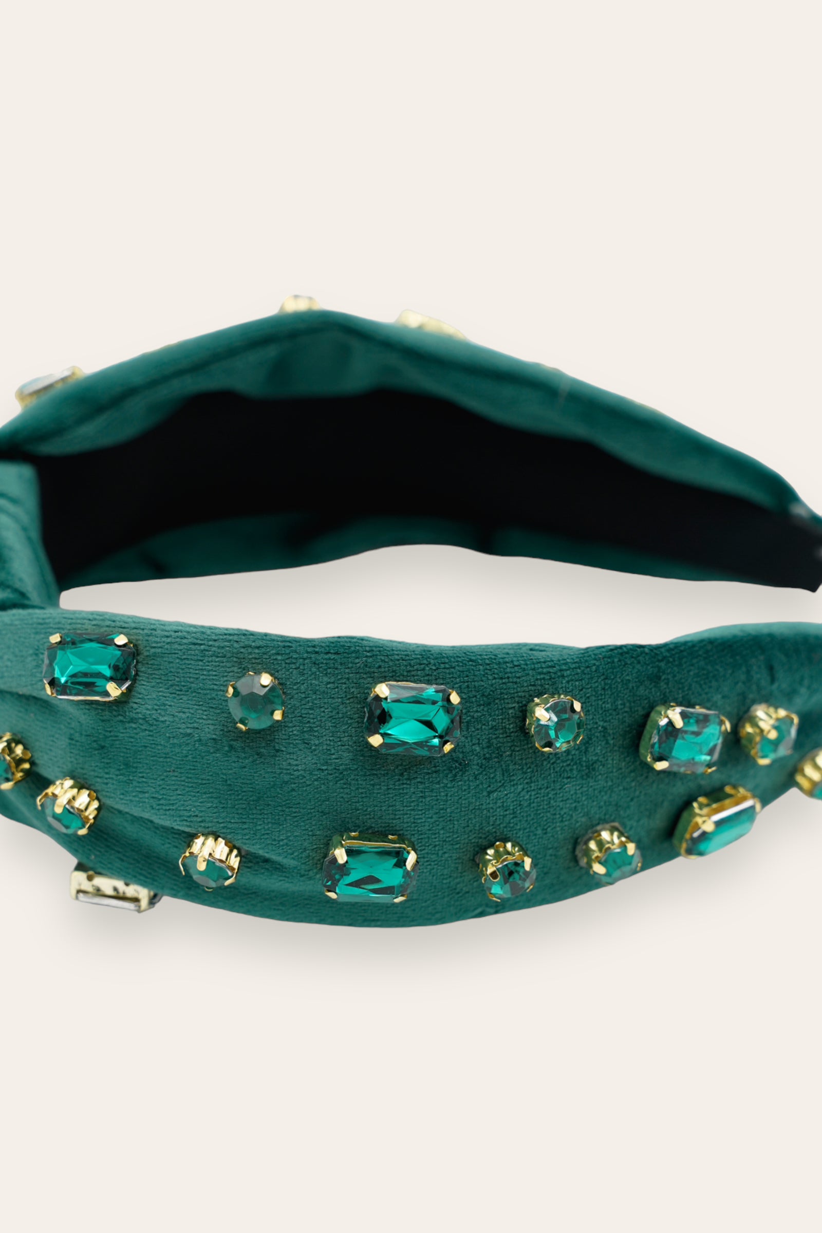 Carole Headband - Dark Green