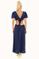 Olly Dress - Navy Blue