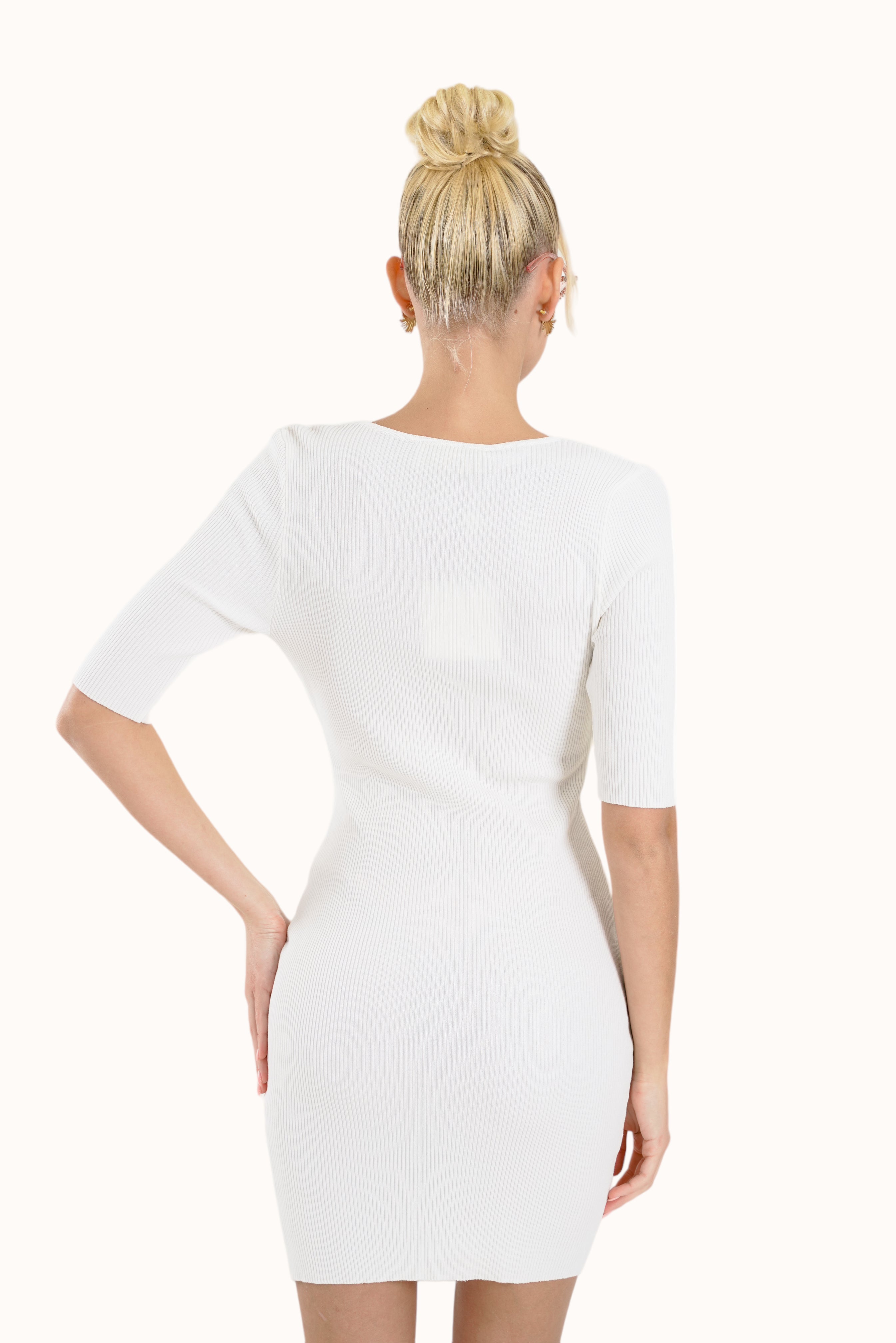 Khloe Dress - White