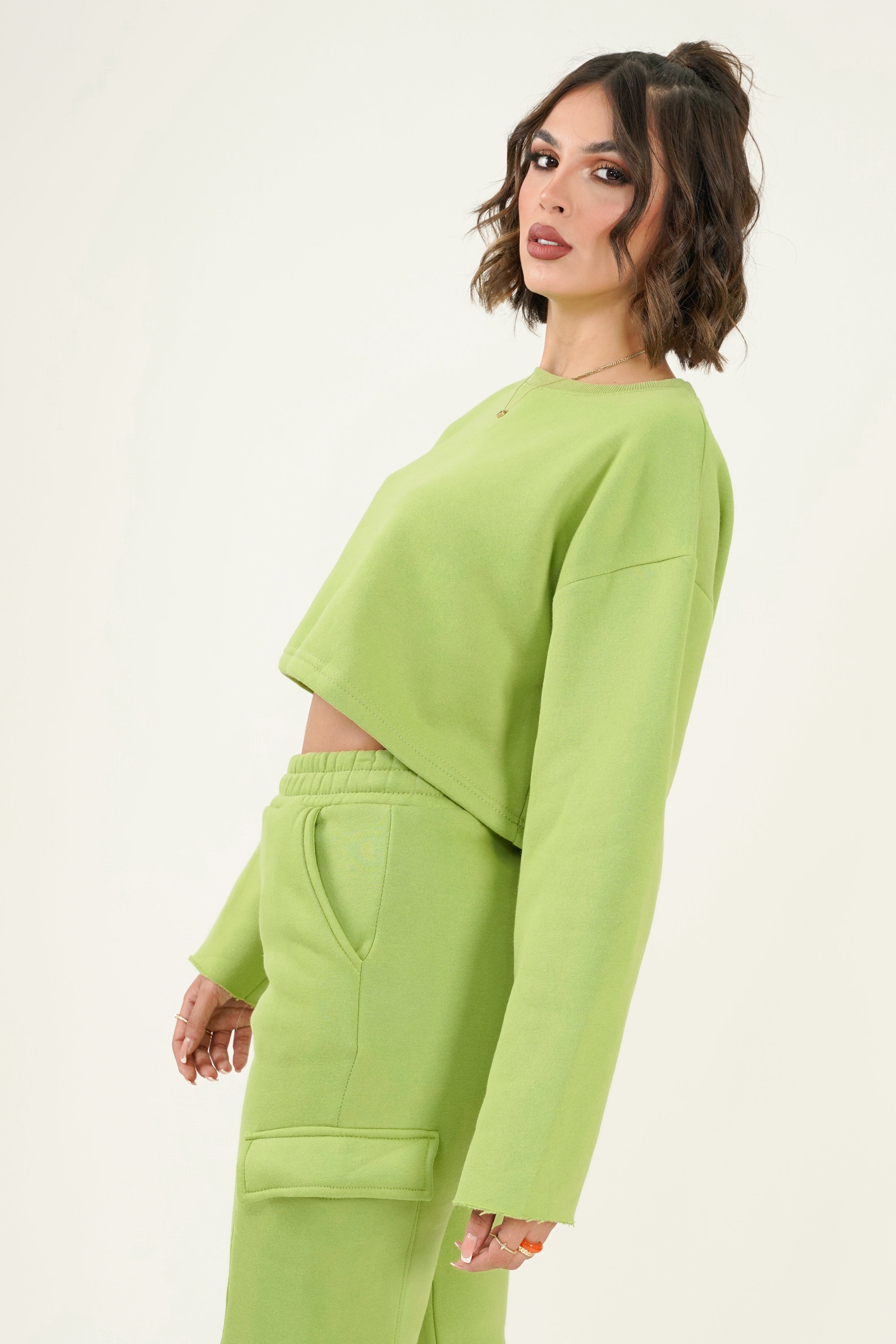 Gracia Trouser - Lime