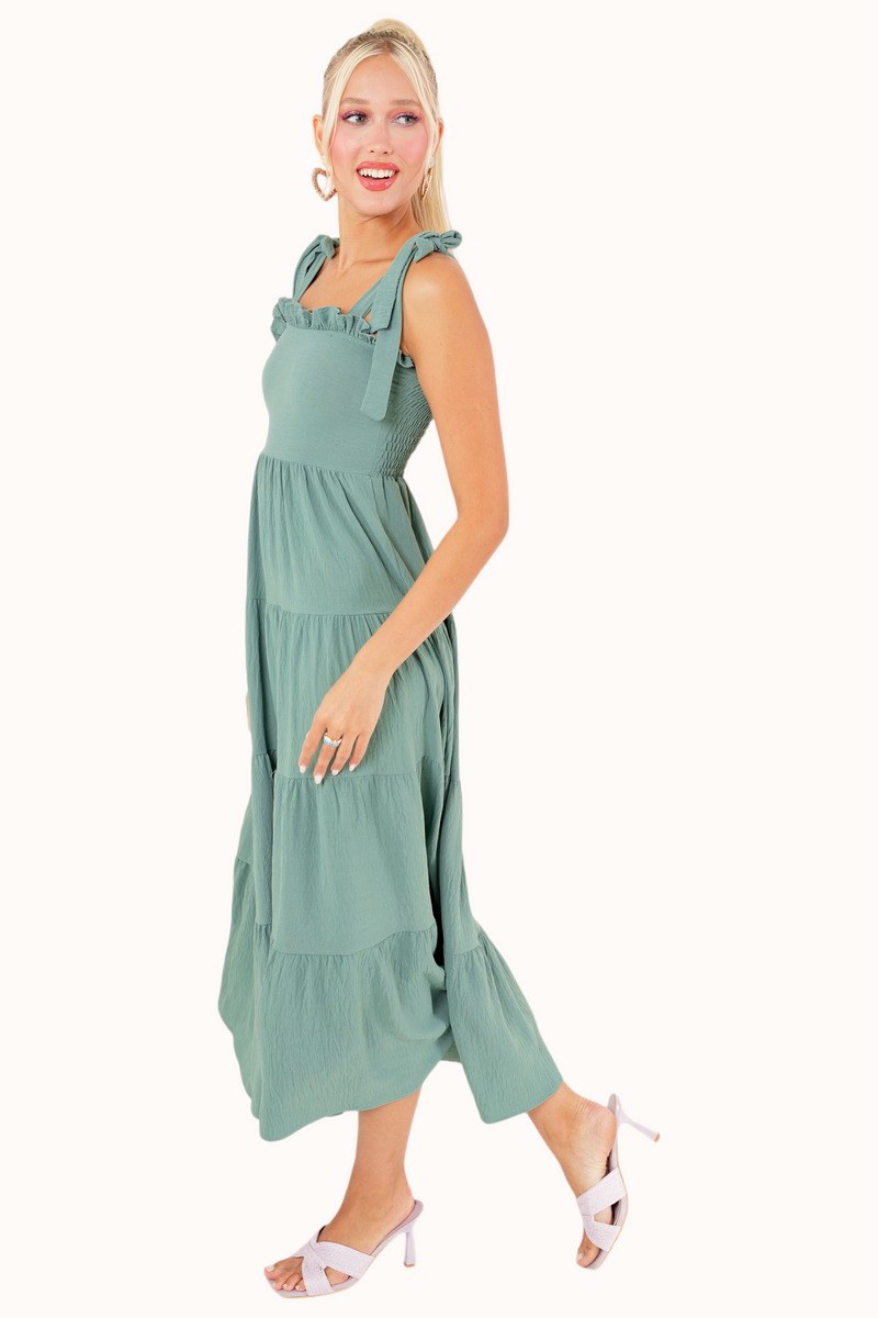 Lora Dress - Green