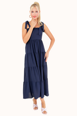 Lora Dress - Navy Blue