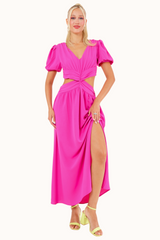 Olly Dress - Fuchsia