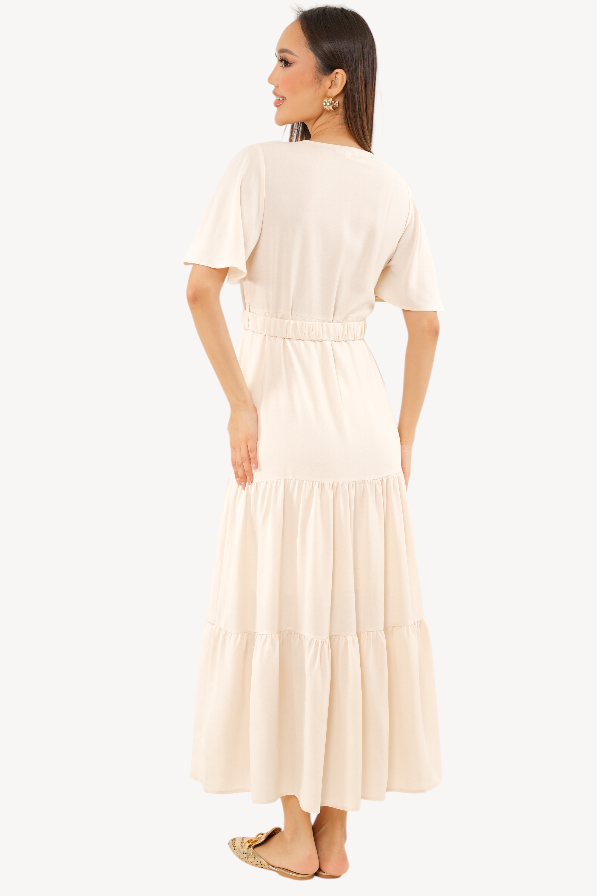 Eugenie Dress - Creme