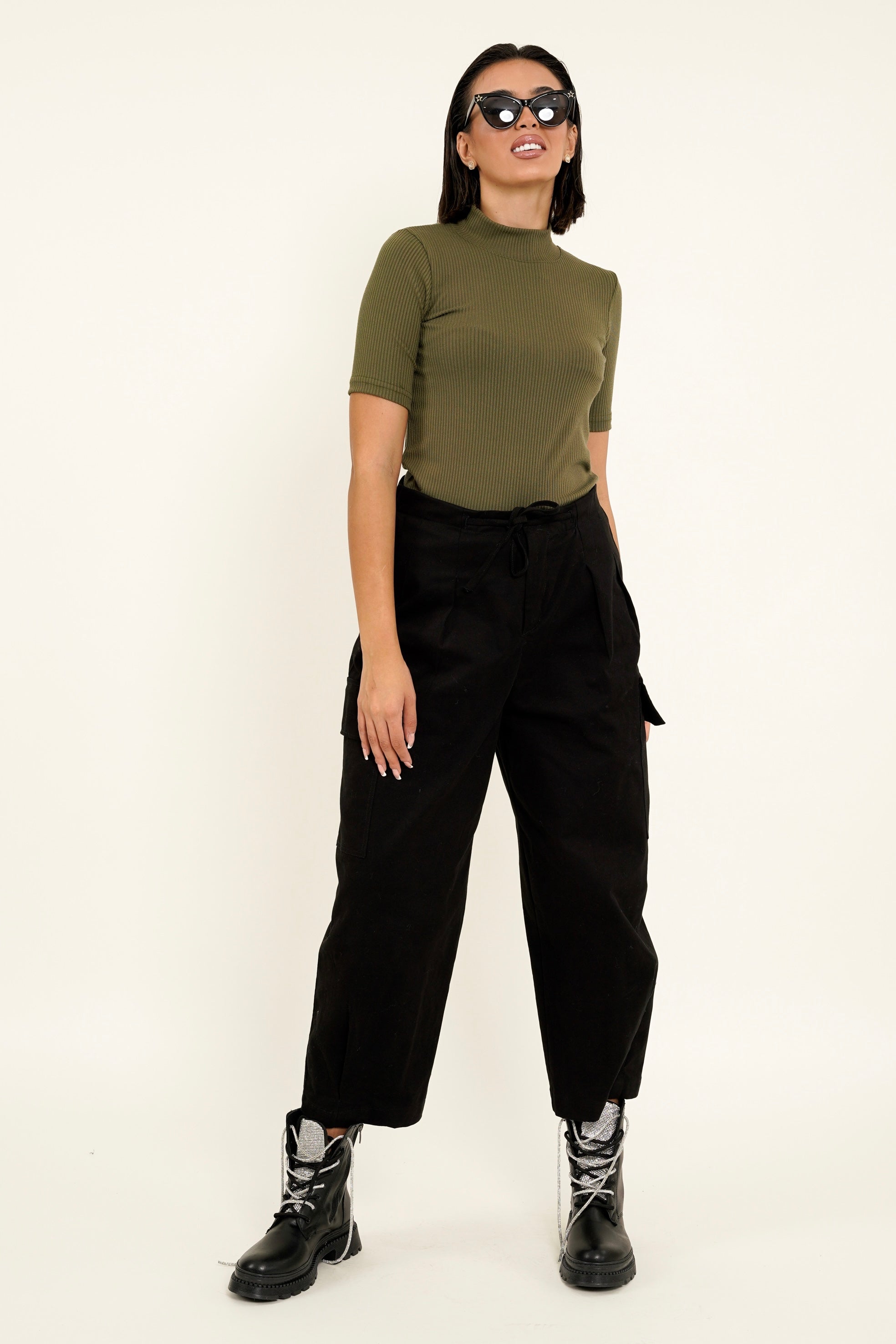 Milana Top - Army Green