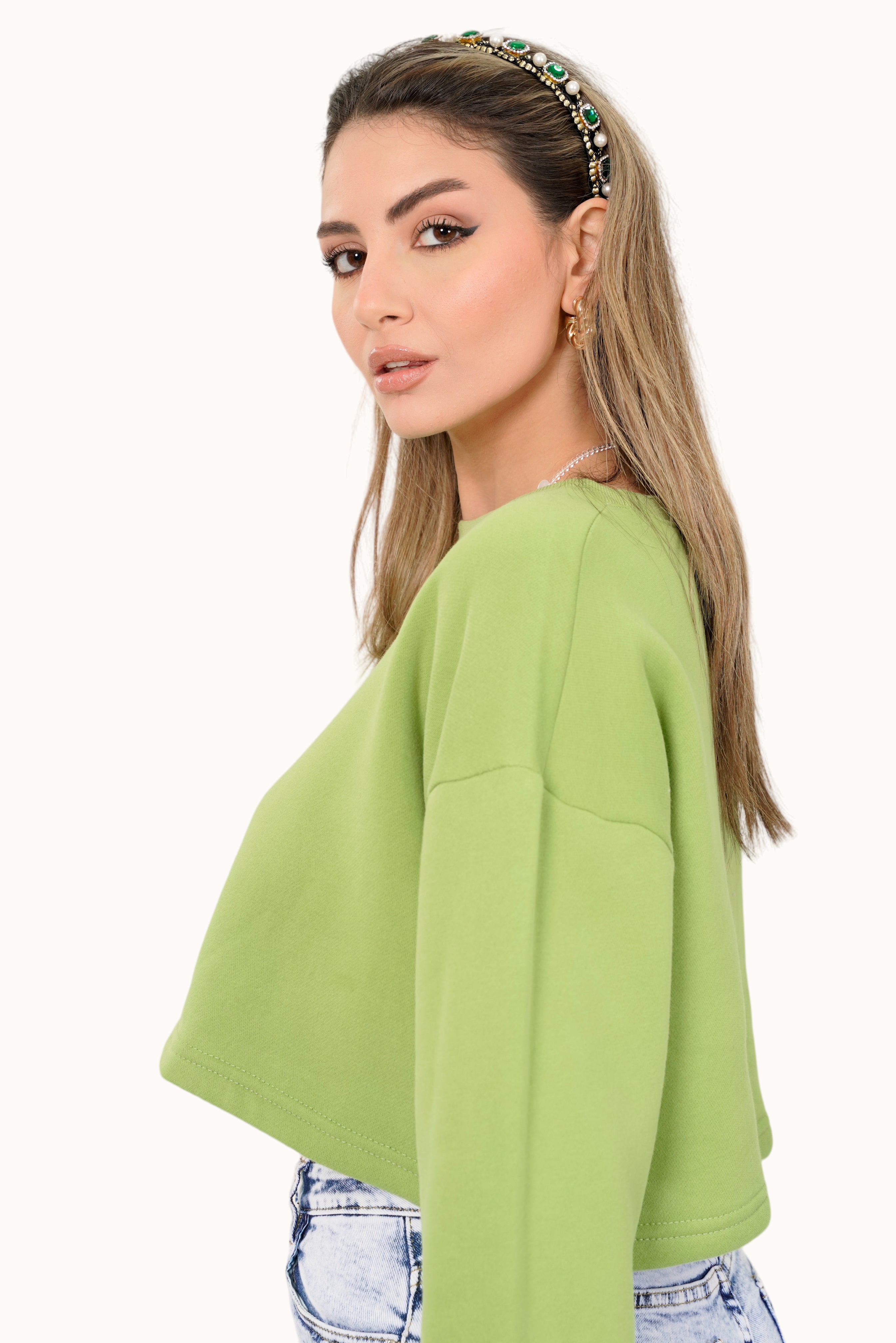 Diletta Sweater - Lime