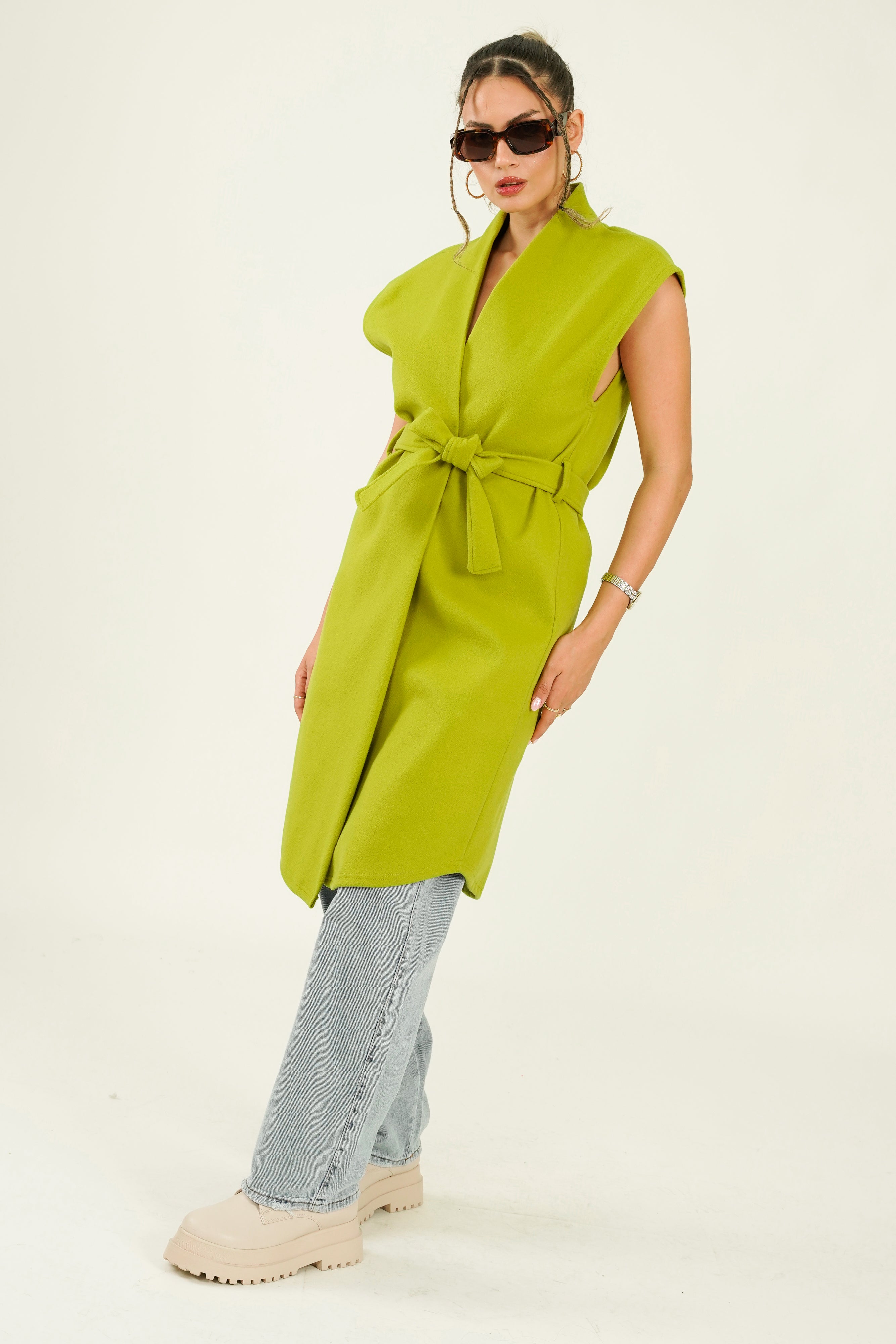 Mona Gilet - Lime