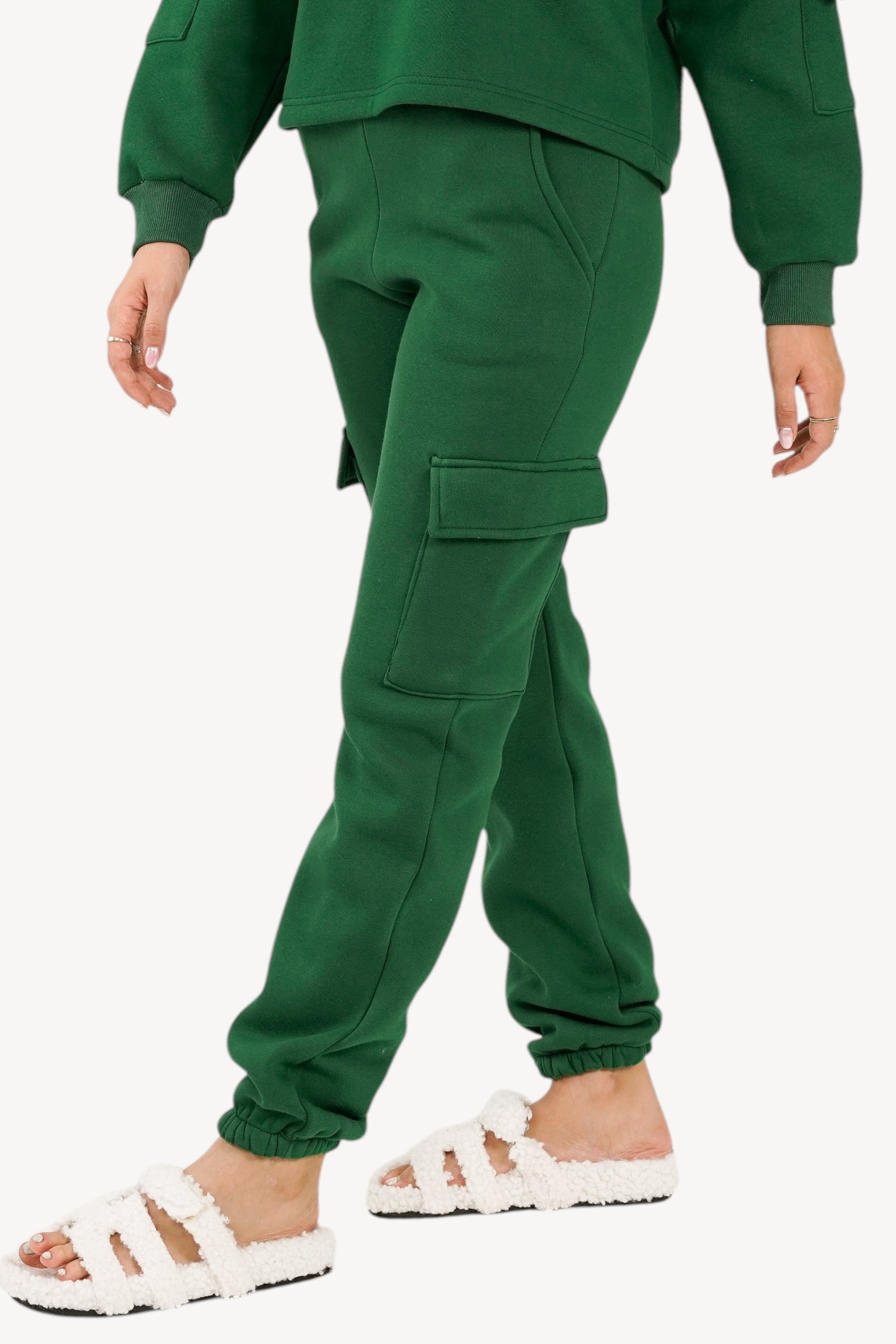 Gracia Trouser - Dark Green