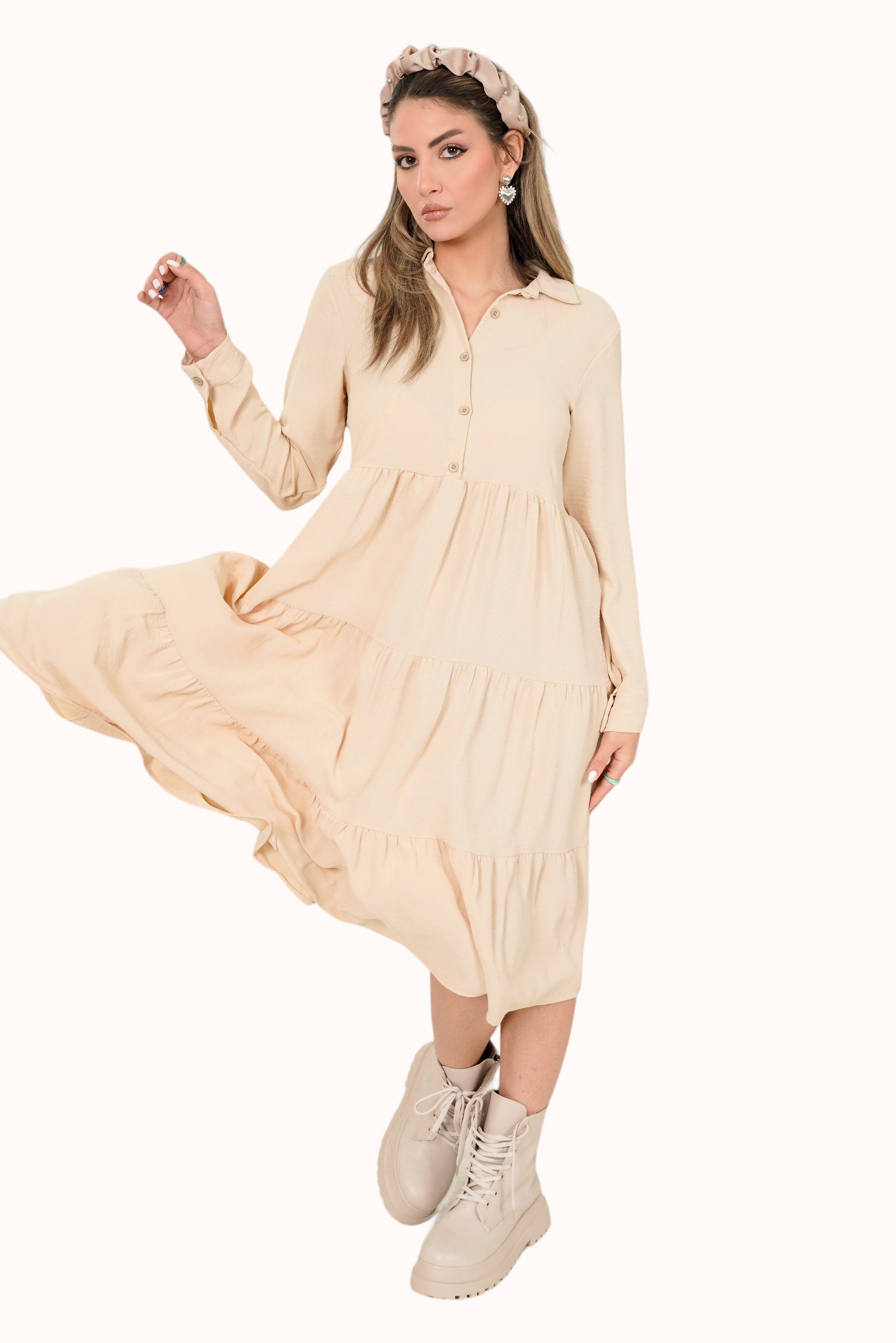 Nova Dress - Camel