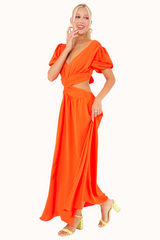 Olly Dress - Orange