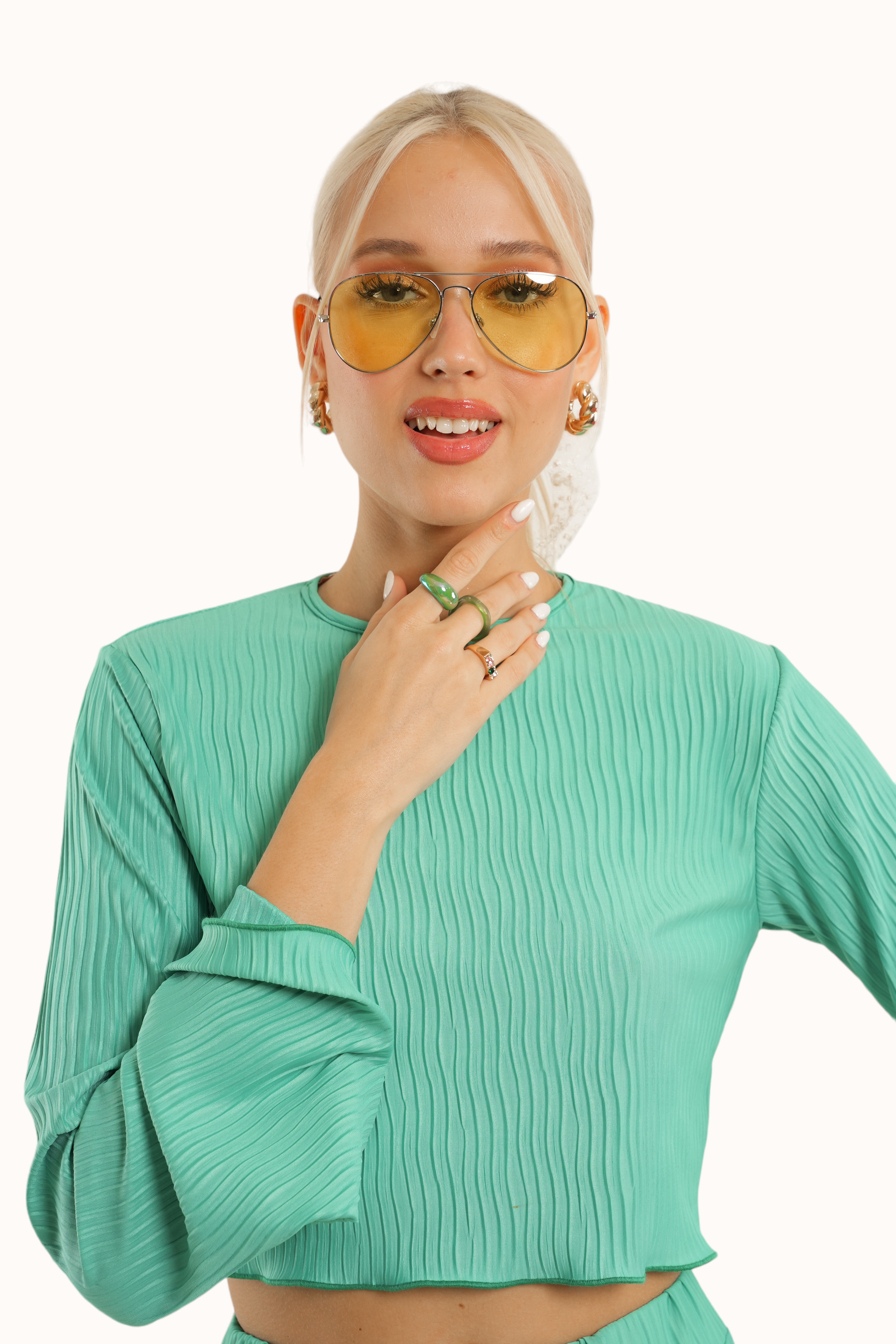 Rayven Sunglasses - Yellow