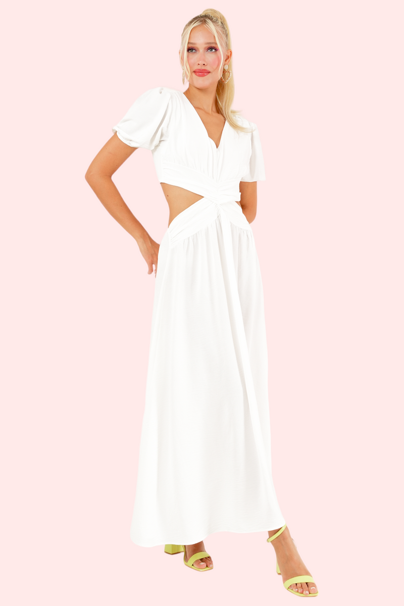 Olly Dress - White