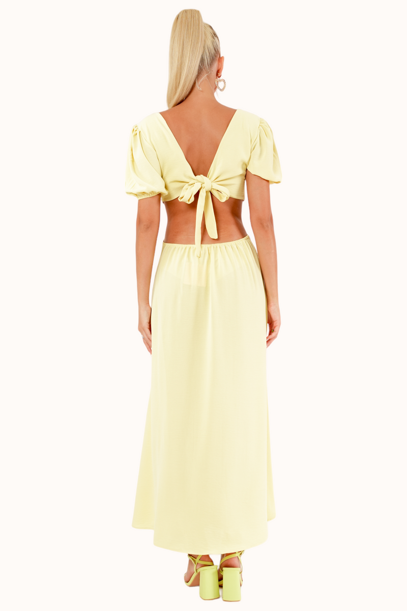 Olly Dress - Yellow