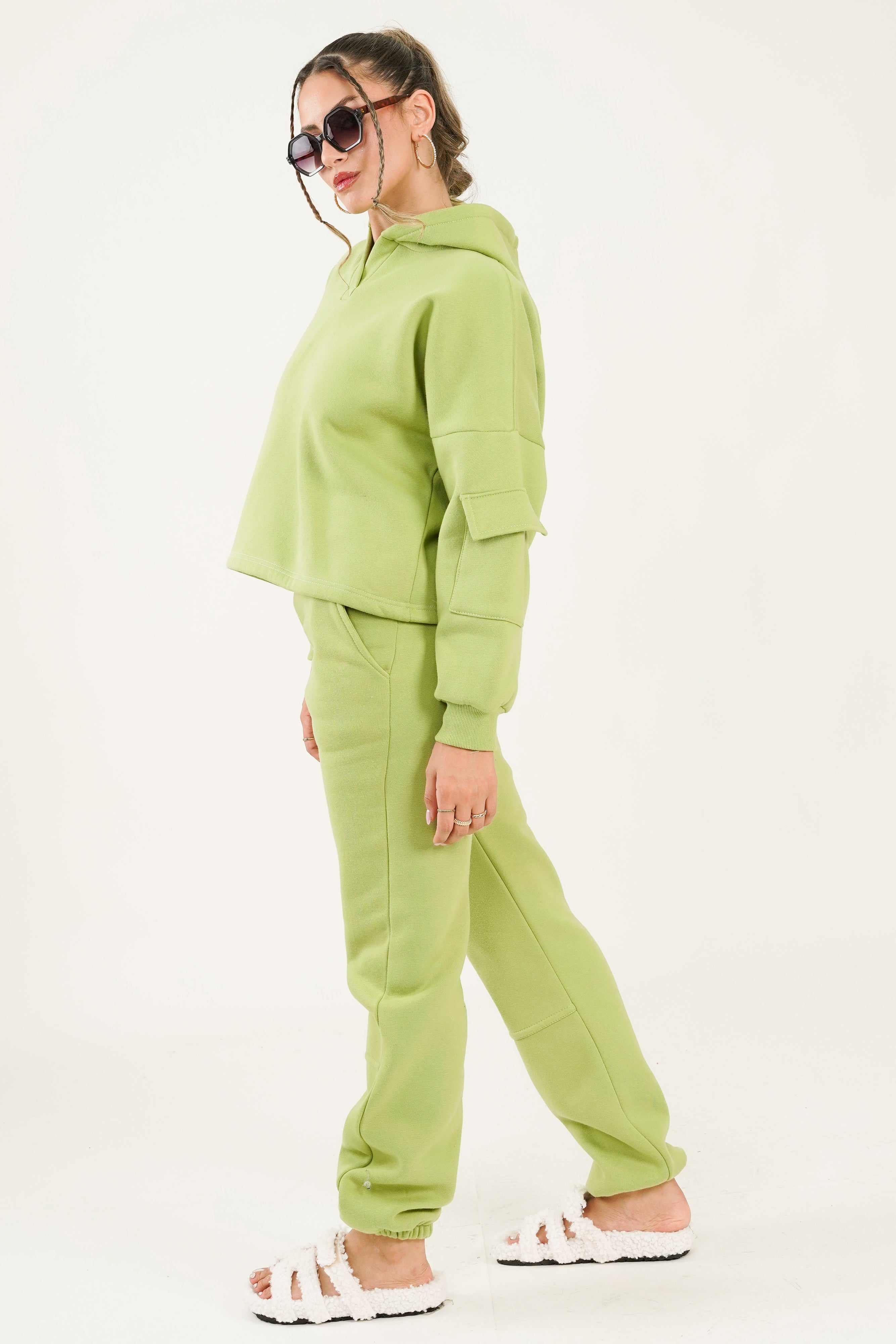 Gracia Hoodie - Lime