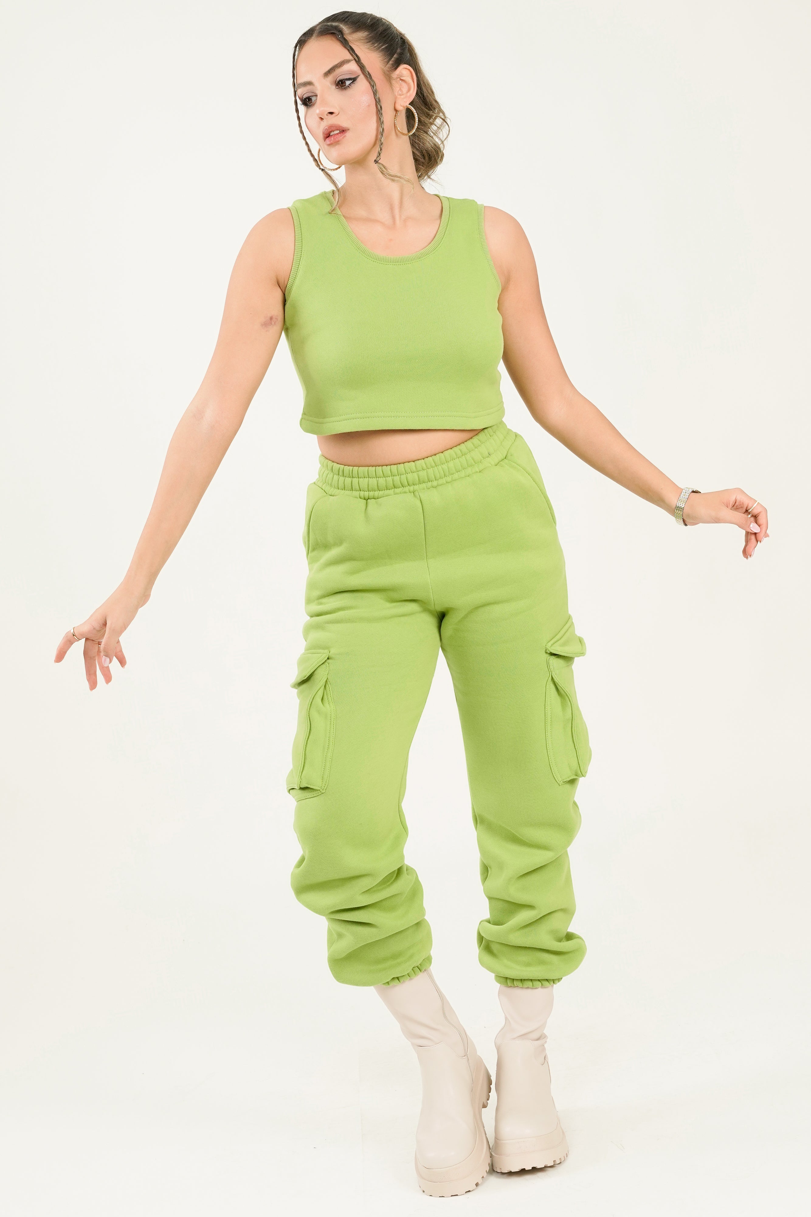 Leah Top - Lime