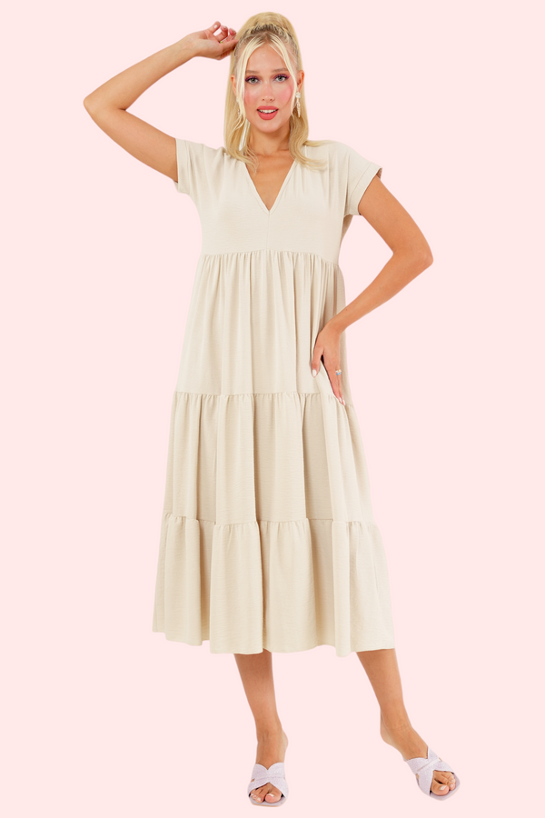 Ivy Dress - Beige