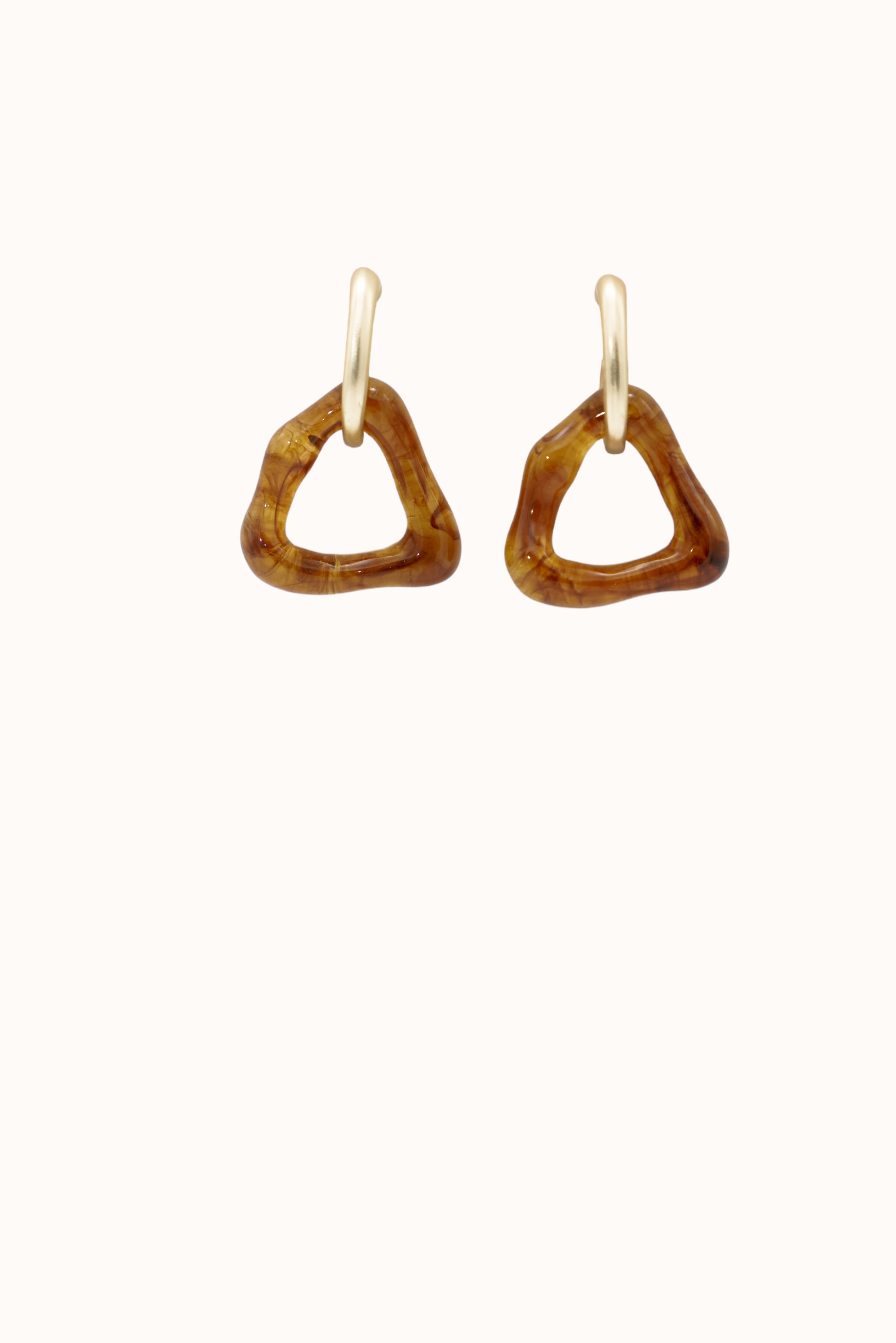 Tania Earrings - Orange