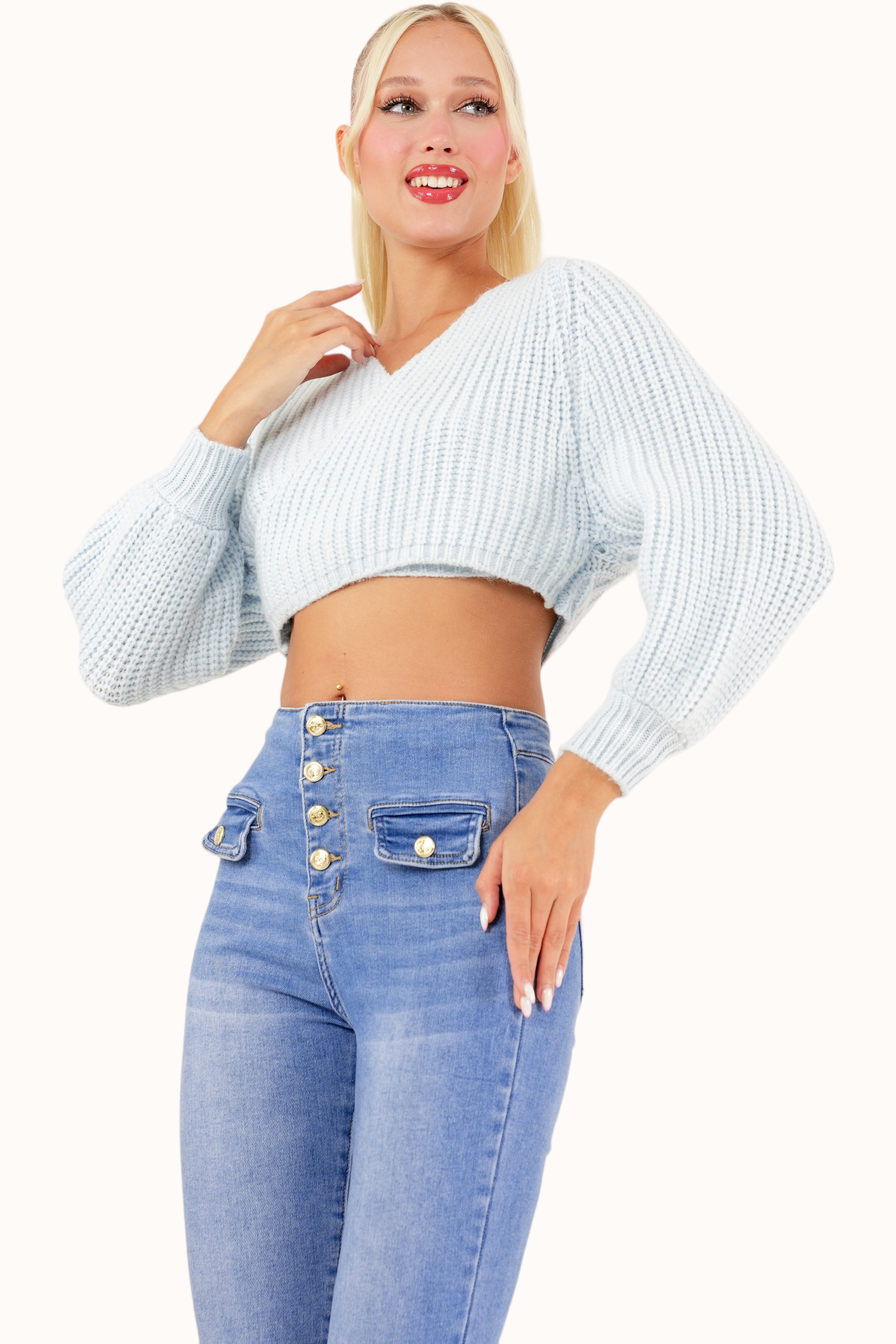 Kaan Sweater - Light Blue