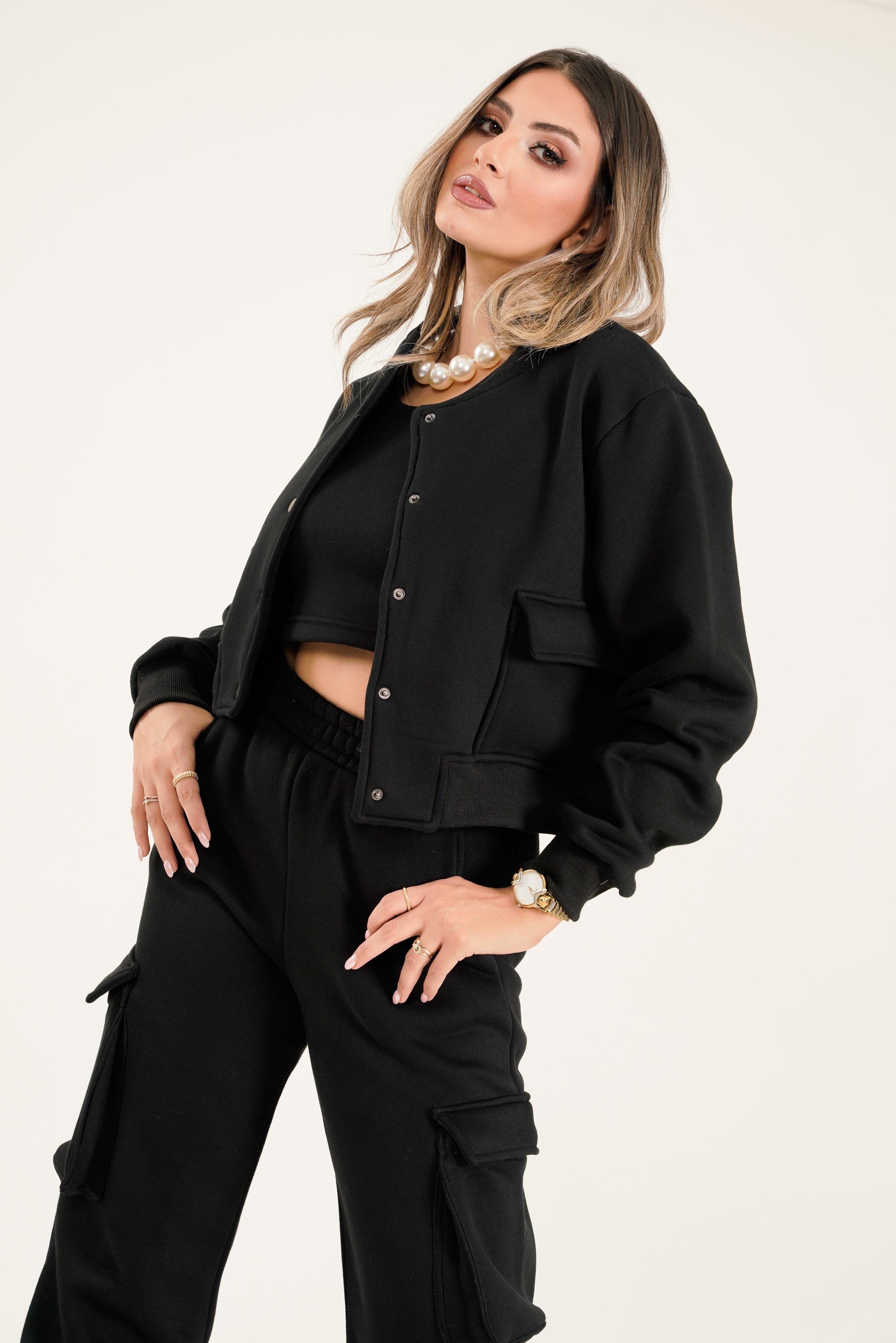 Leah Top - Black