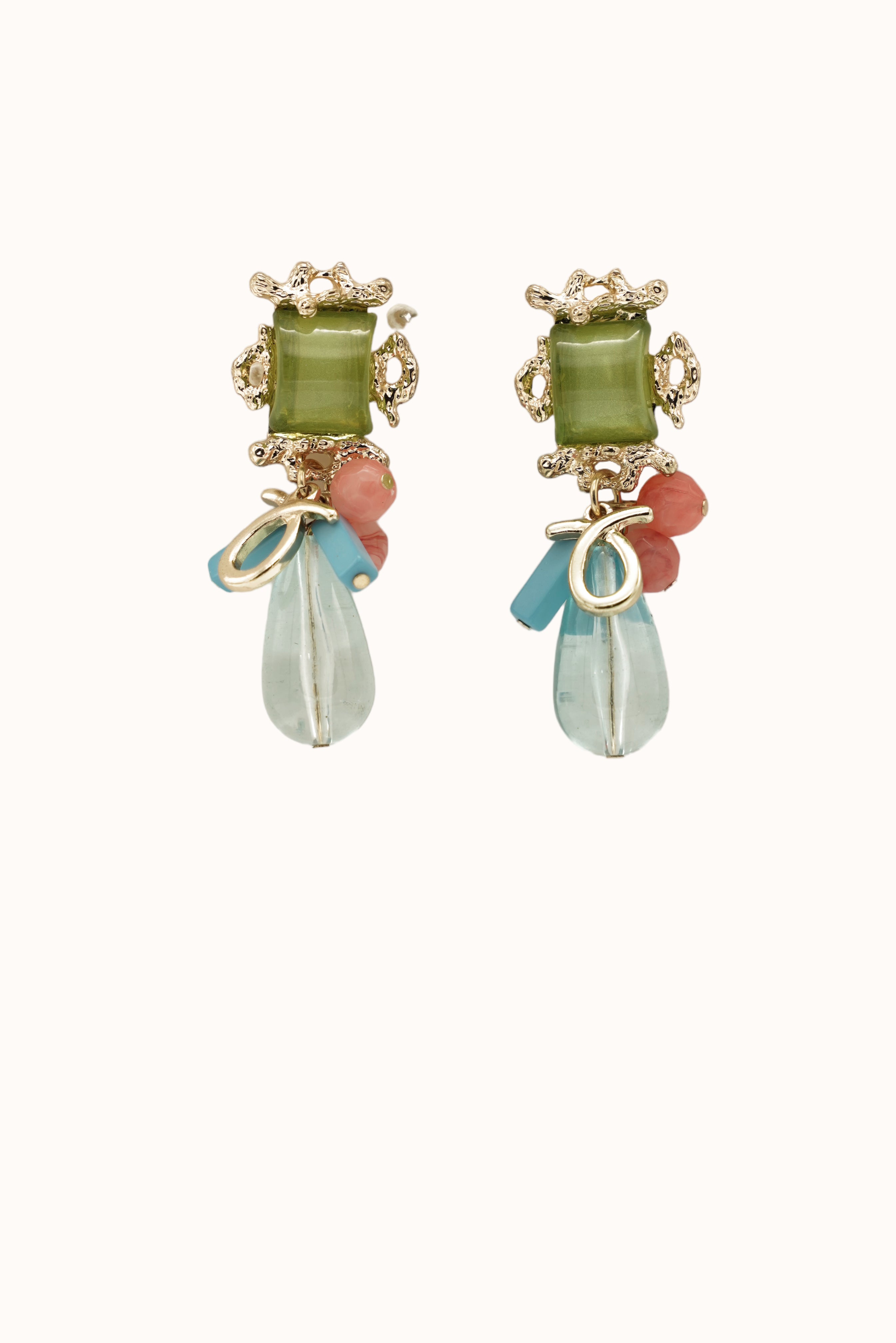 Skylar Earrings - Blue