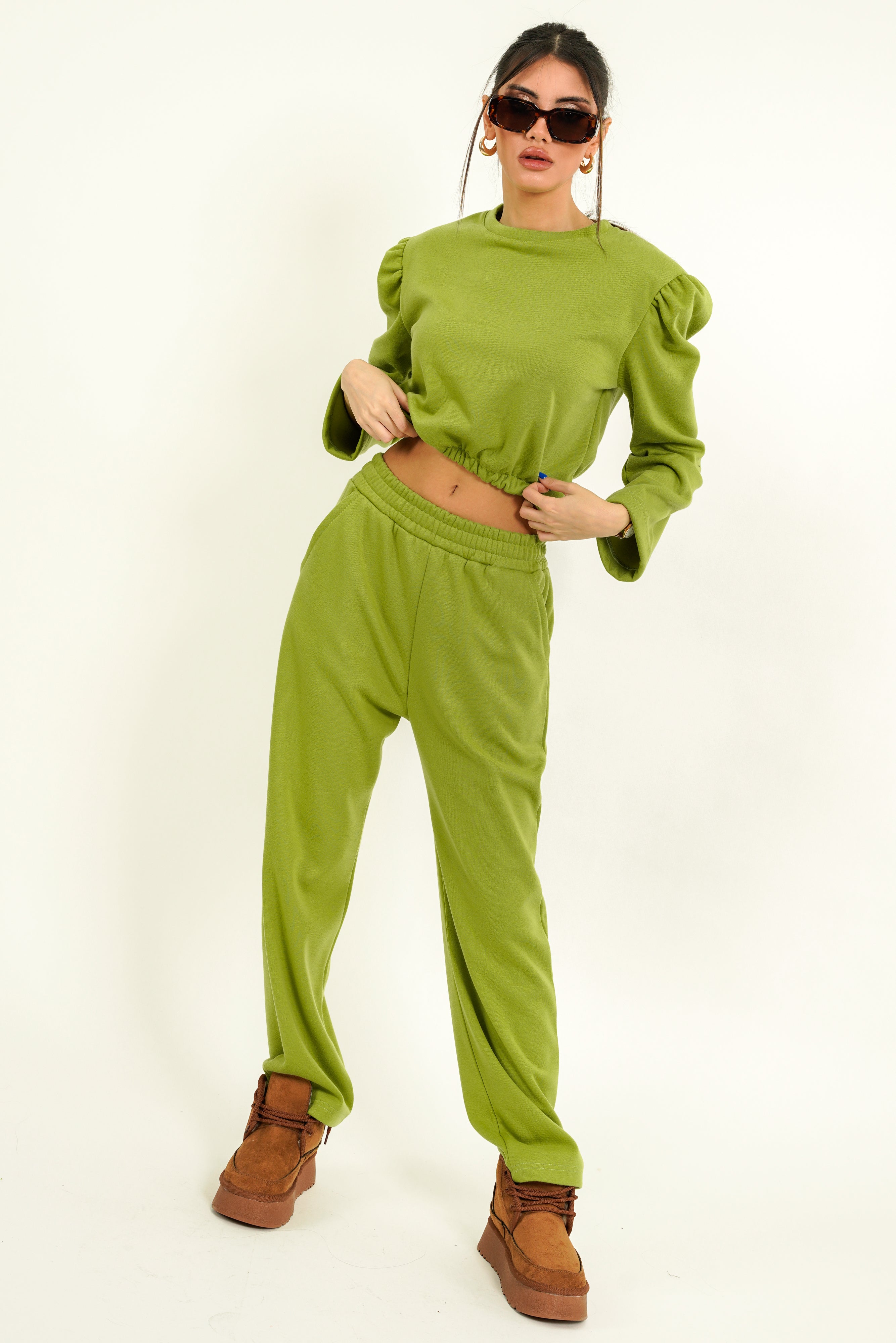 Angie Trouser - Lime