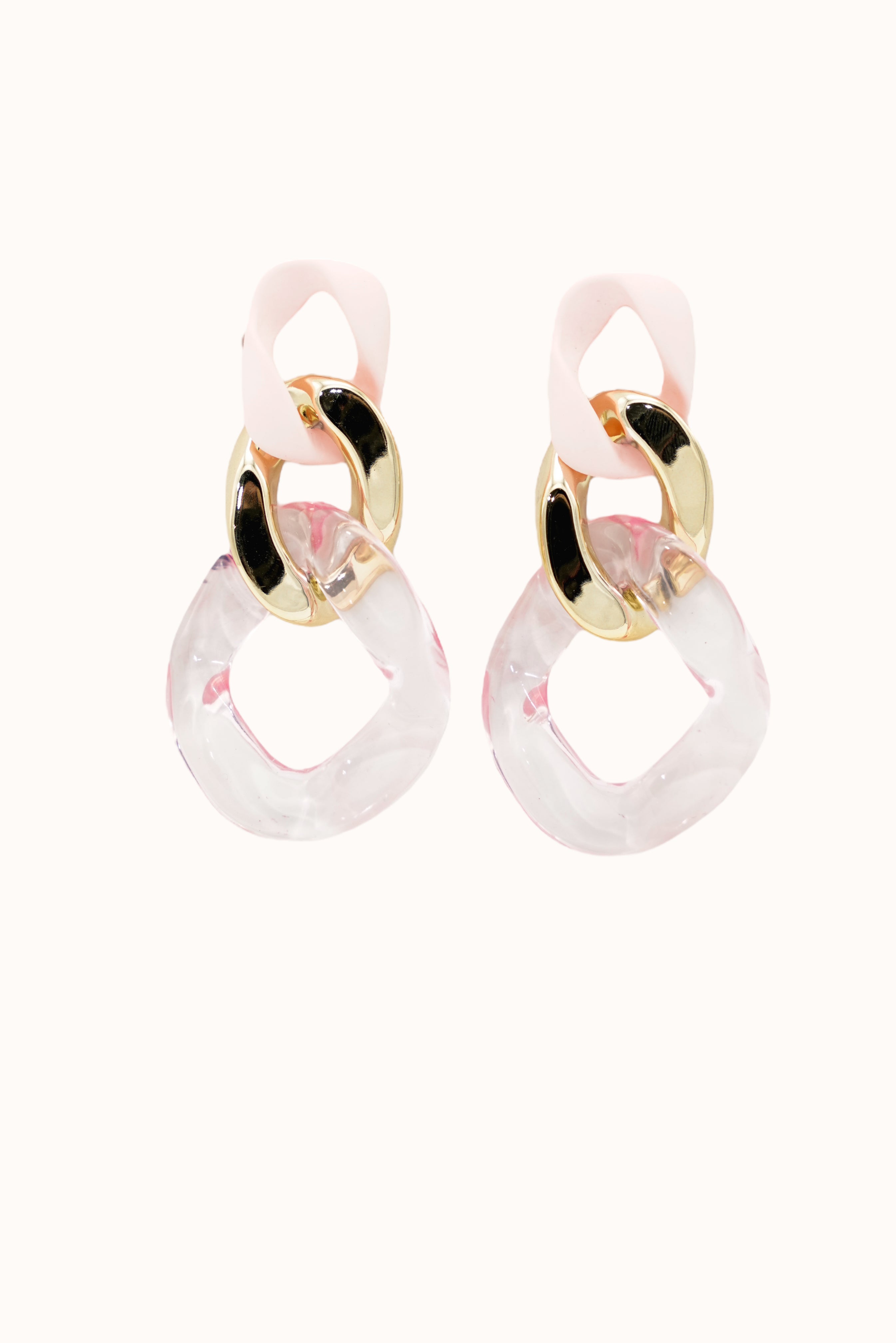 Winnie Earrings - Peach