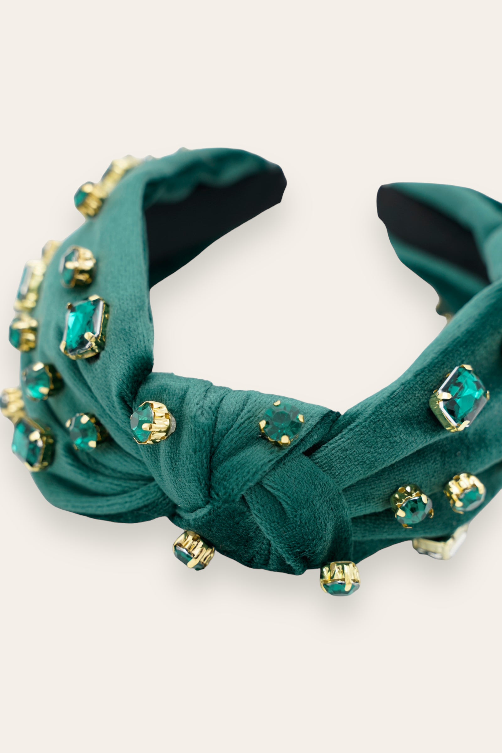 Carole Headband - Dark Green