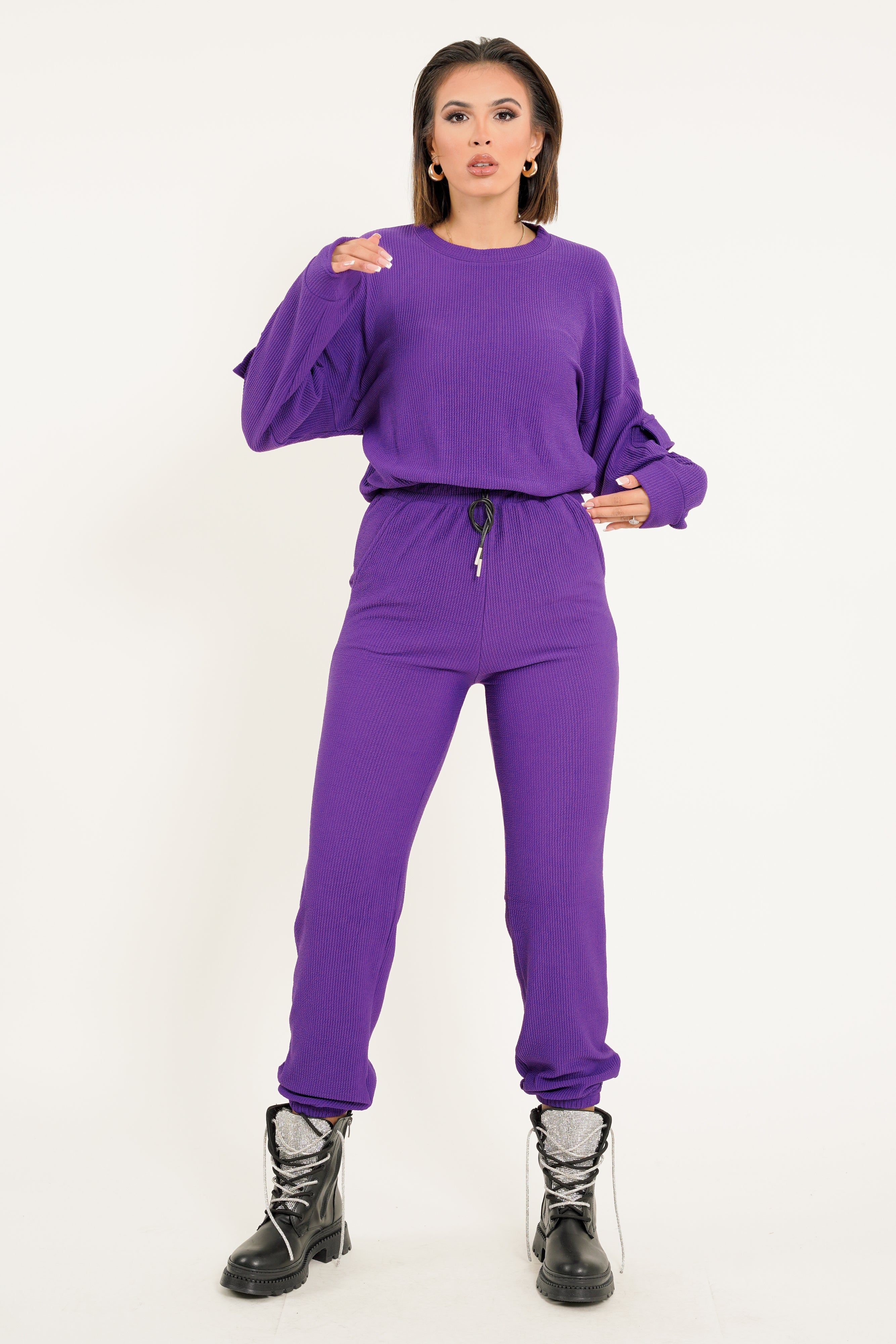 Stacy Trouser - Purple